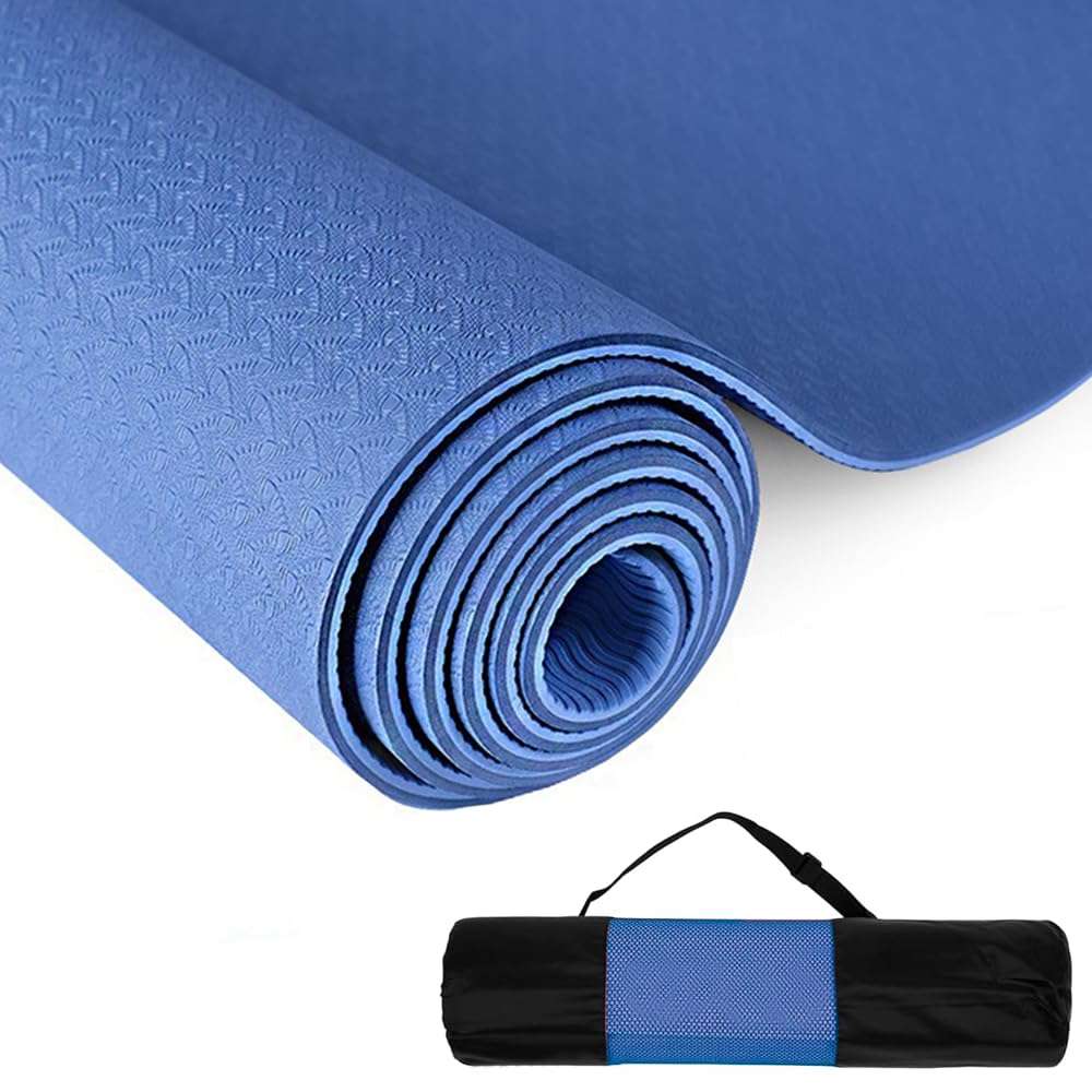 【送料無料】ヨガマット TPE高級素材 環境に配慮 かわいい/ピラティス/ヨガ/ホットヨガ/ストレッチ/マッサージ/筋トレ/筋力トレーニング/自重トレーニング ストレッチマット