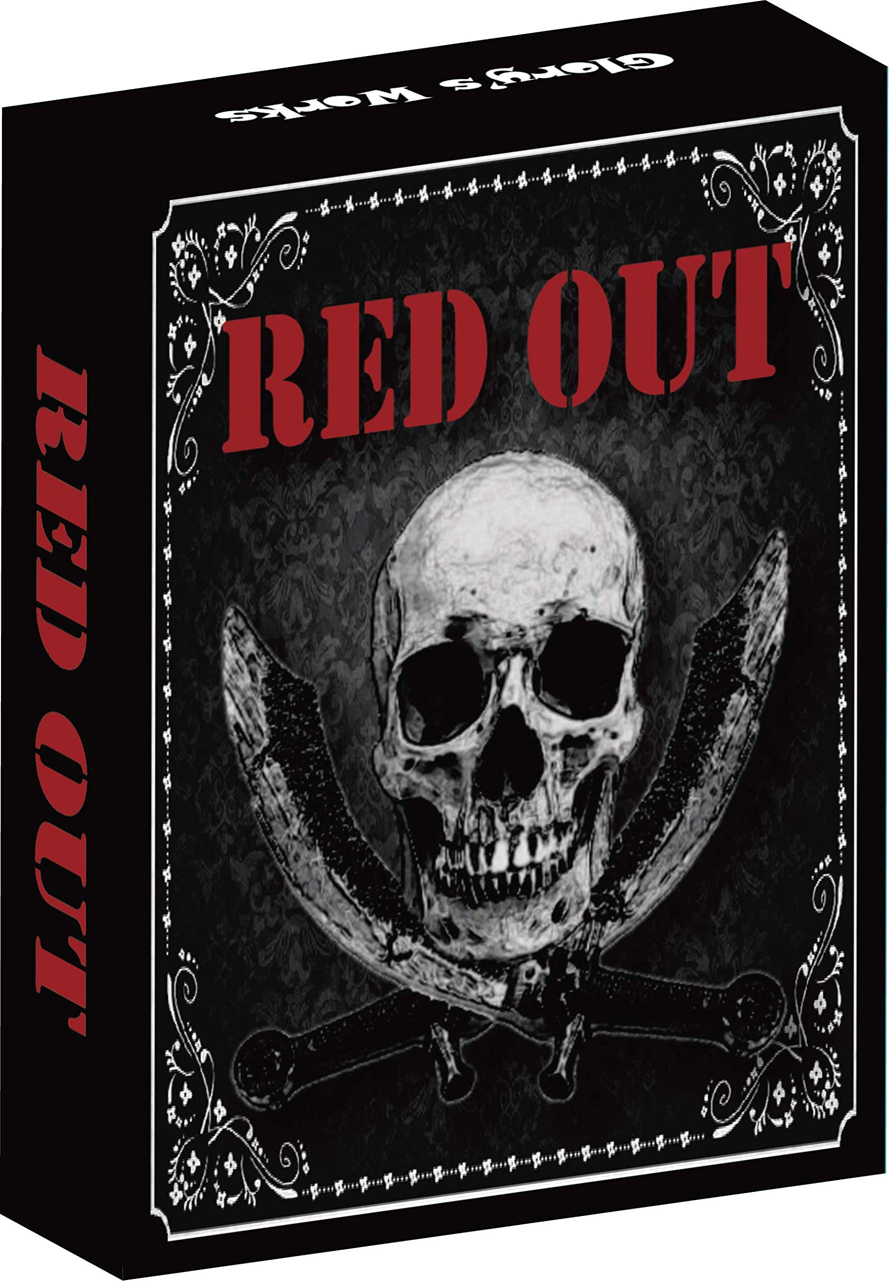【送料無料】RED OUT ～たった5枚の心理～/ボードゲーム/カードゲーム,心理戦、2人用、人気,簡単,初心者,ボドゲ,子供向け,カップル向け,バー向け,ゲーム会用