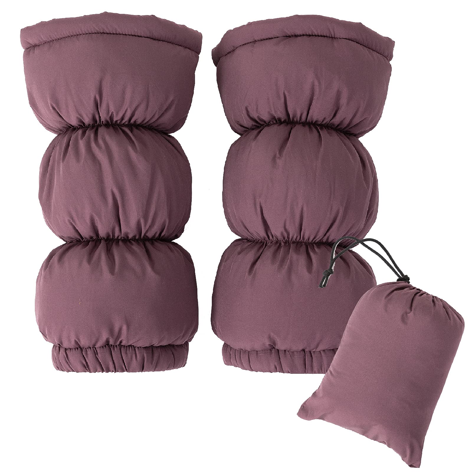 【送料無料】[mianshe] レッグウォーマー 冷え アームウォーマーとしてもOK マルベリーワイン