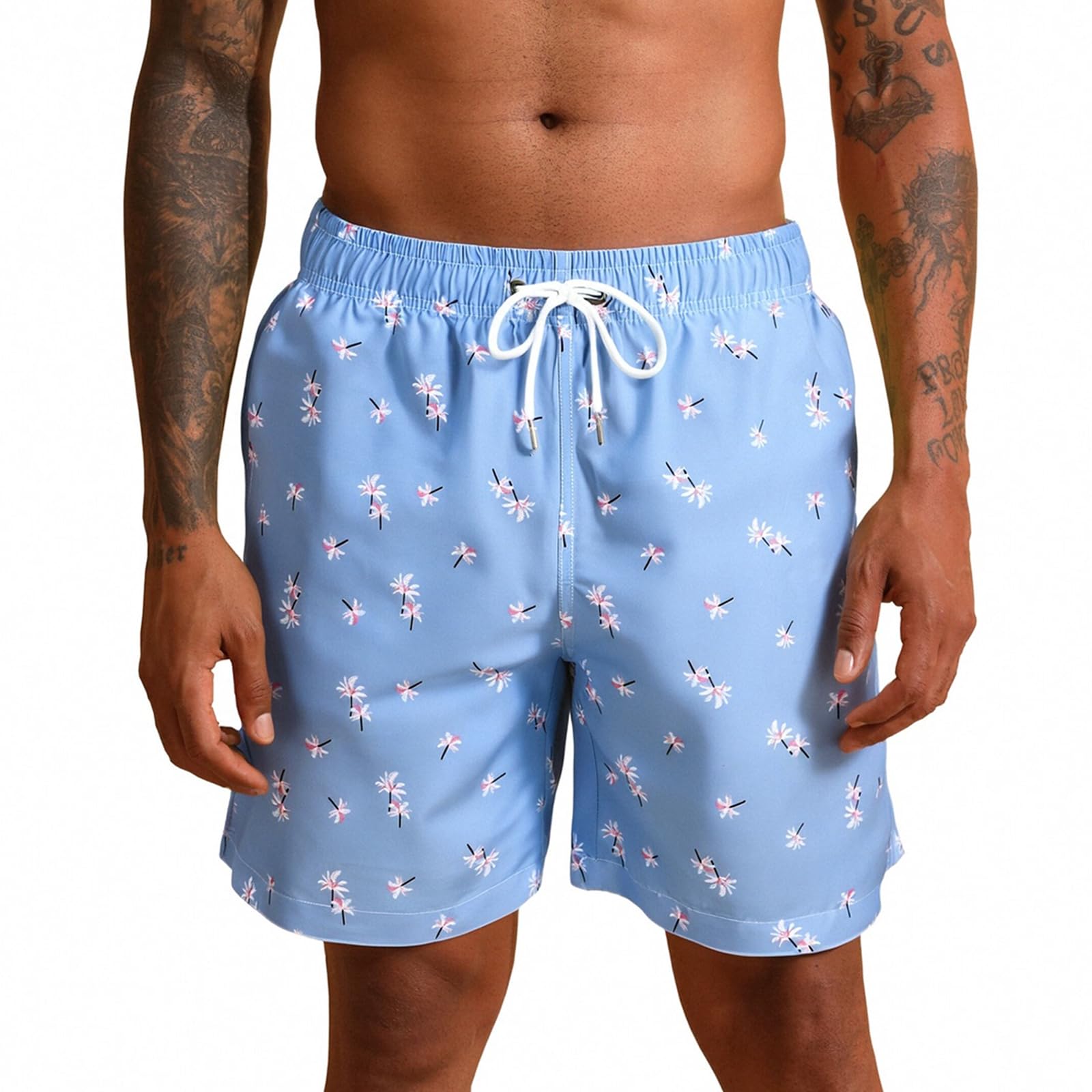 【送料無料】[SUNDAY ROSE] 水着 メンズ サーフパンツ おしゃれ 水陸両用 海水パンツ ゴムウエスト 通..