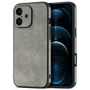 【送料無料】JOOBOY iPhone 16 Plus 用 ケース 耐衝撃 薄型 コンパクト メンズ PC素材 + 背面 高級なPUレザー ハードカバー マット...