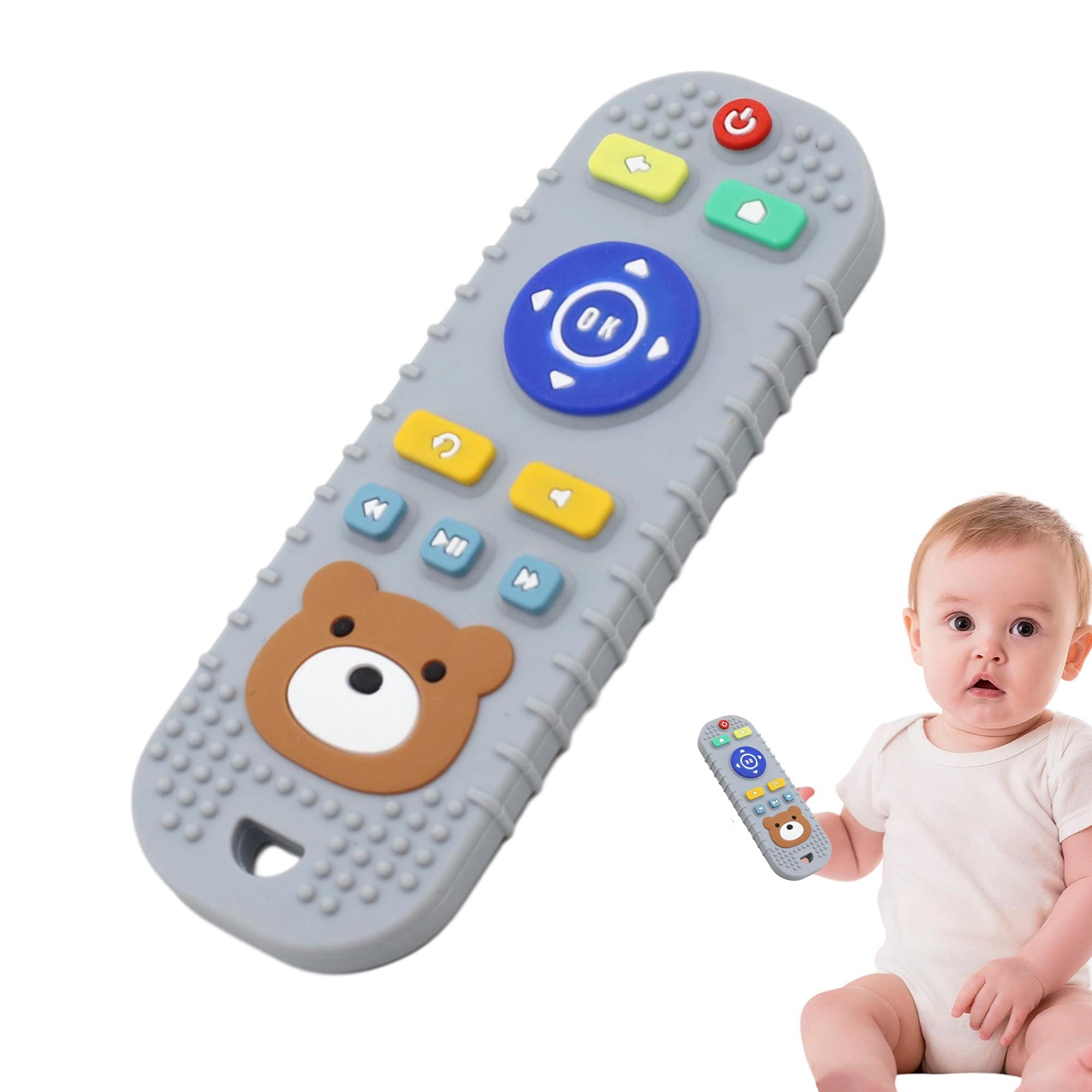 【送料無料】DEVENTORZ 歯がため リモコン 赤ちゃん 新生児 おもちゃ リモコン形状のベビー ...