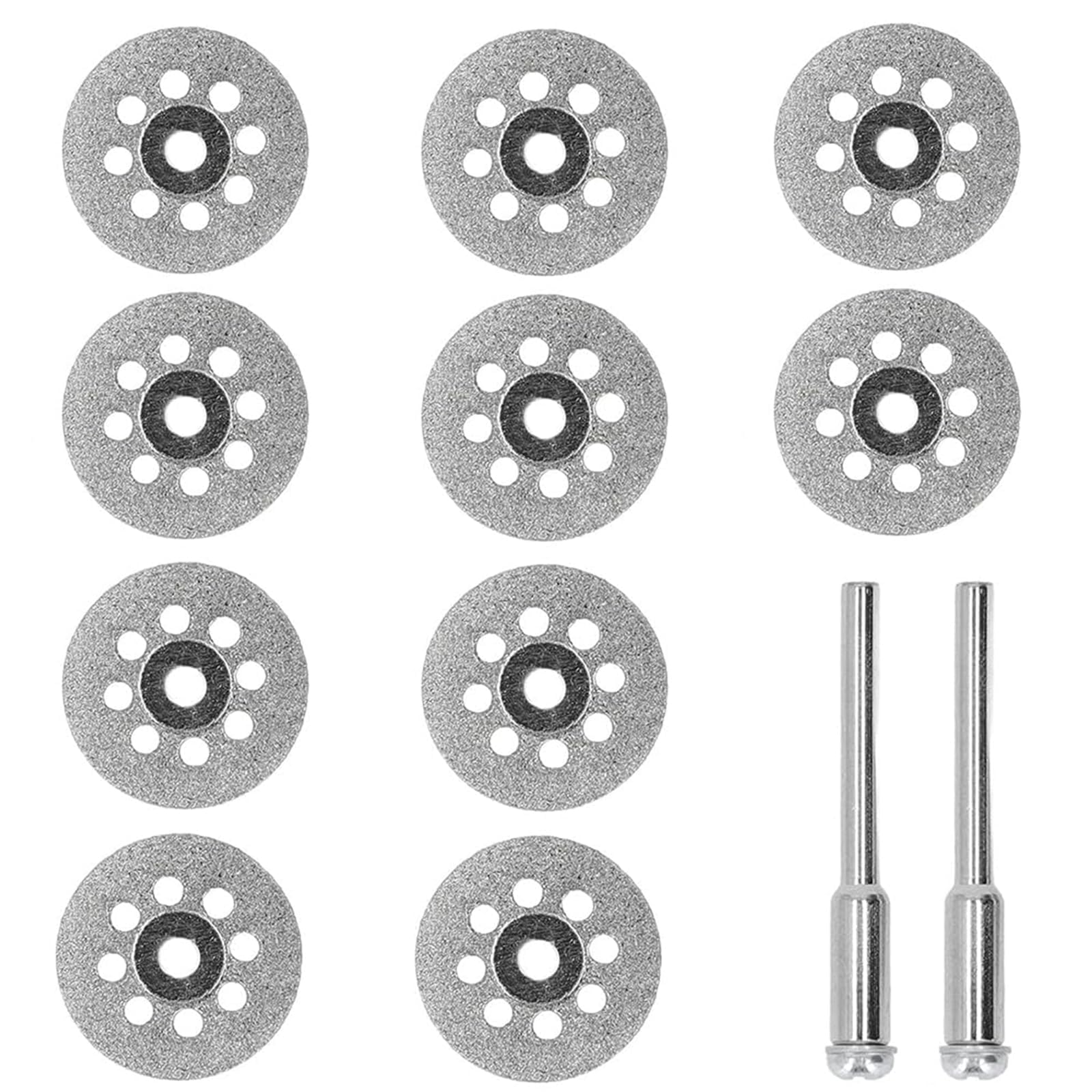 【送料無料】DEVENTORZ 丸穴ミニダイヤモンドカッター 直径22mm×10枚 ダイヤモンドカッ ...
