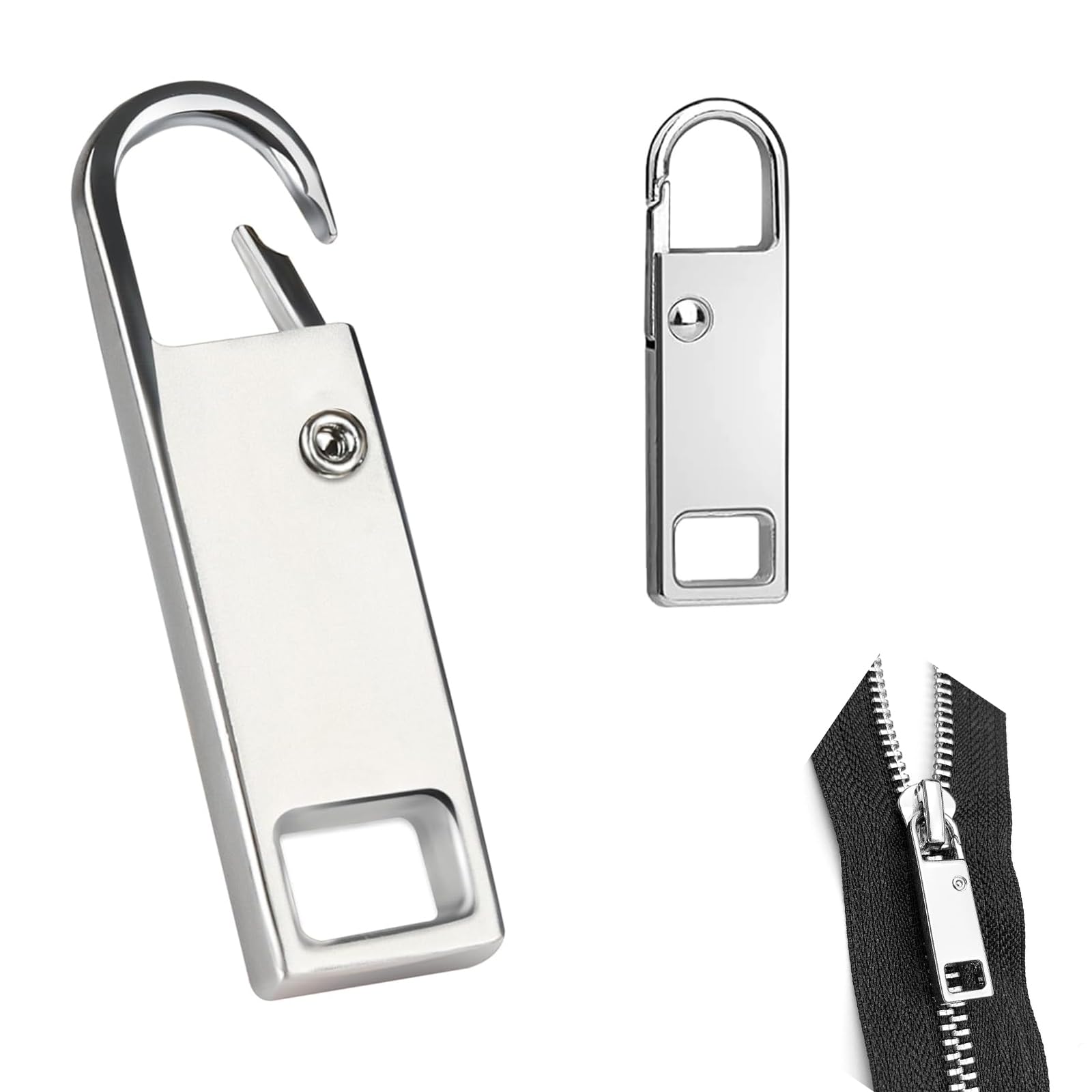 【送料無料】DEVENTORZ ファスナー 引き手 交換用 ファスナー 修理 ファスナー スライダー ...