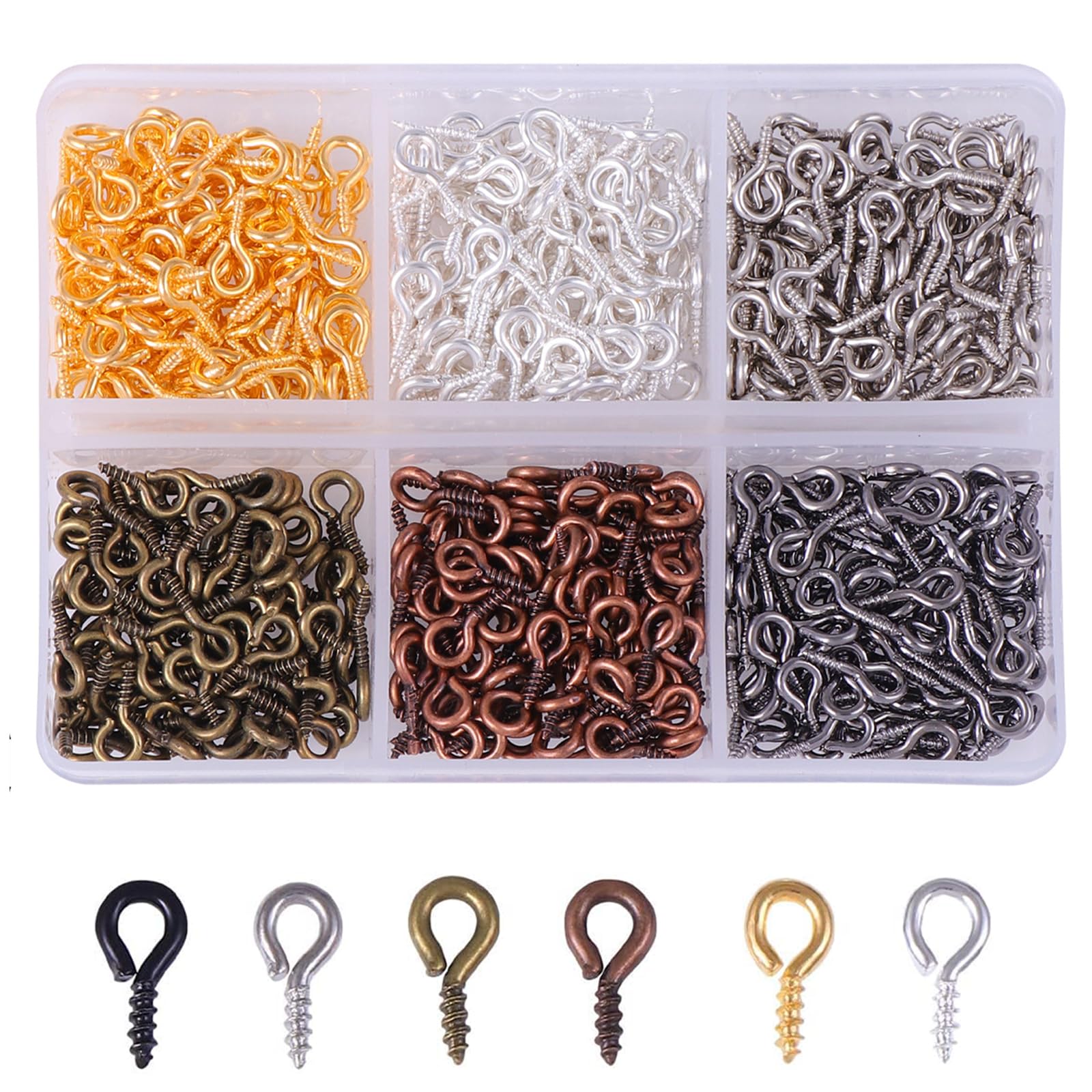 【送料無料】DEVENTORZ ヒートン ネジヒートン ねじ穴ピン ネジアイピン アイフックネジ ネ ...