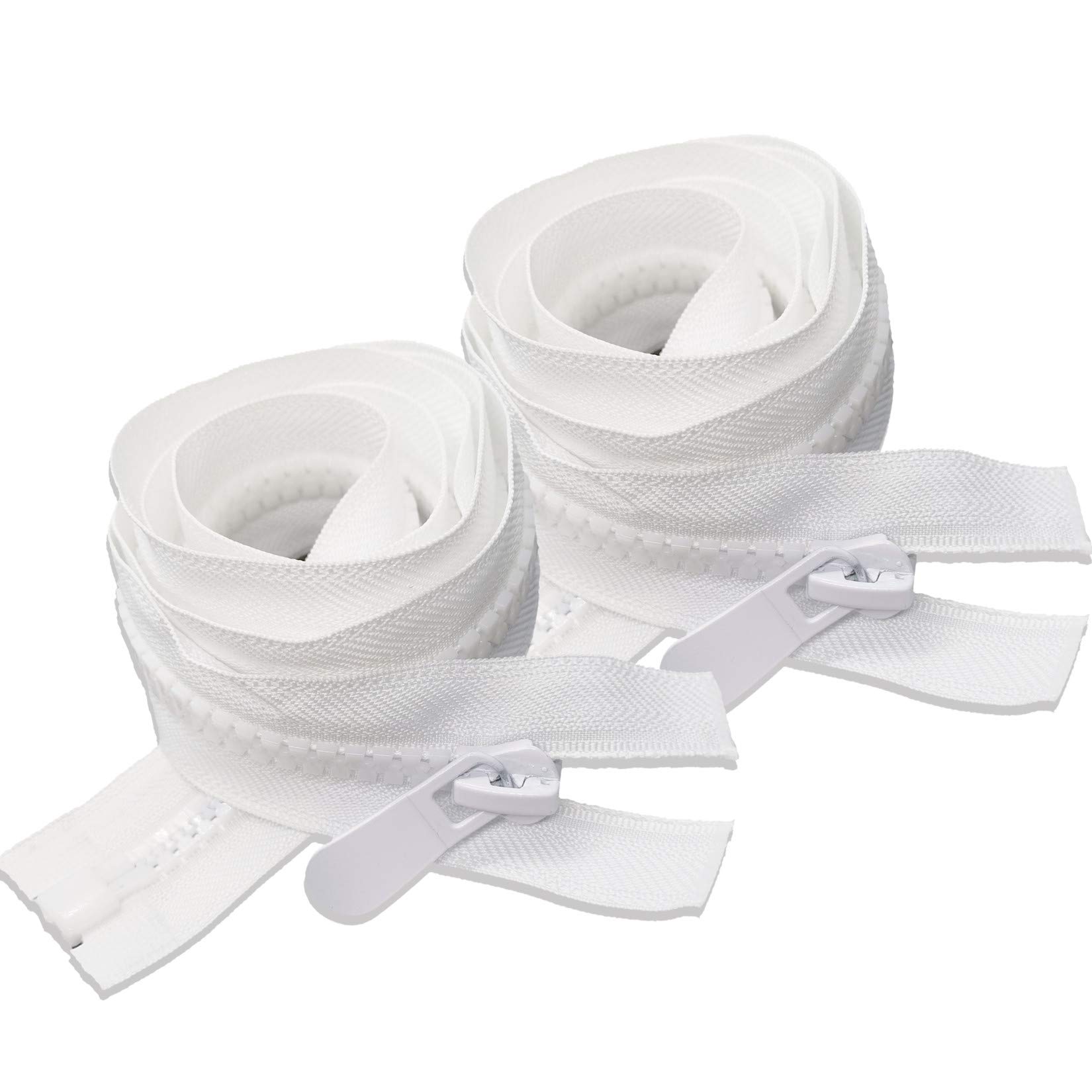 【送料無料】【Wdlife】ファスナー樹脂80cm #8 オープンファスナー 末端開く樹脂ジッパーは ...