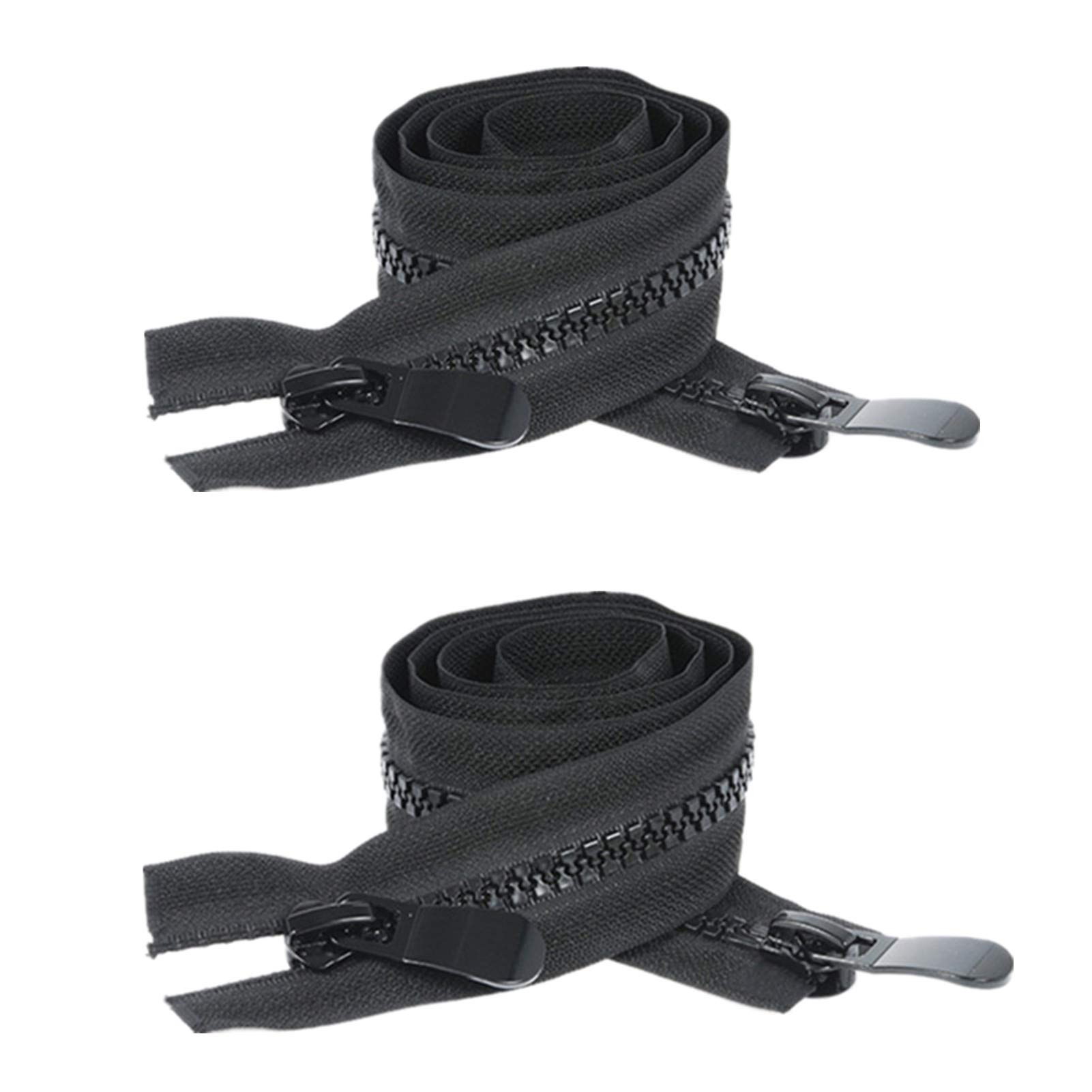 【送料無料】【Wdlife】ファスナー樹脂80cm #8 双方向引く片方 オープンファスナーチャック口を開くダ..