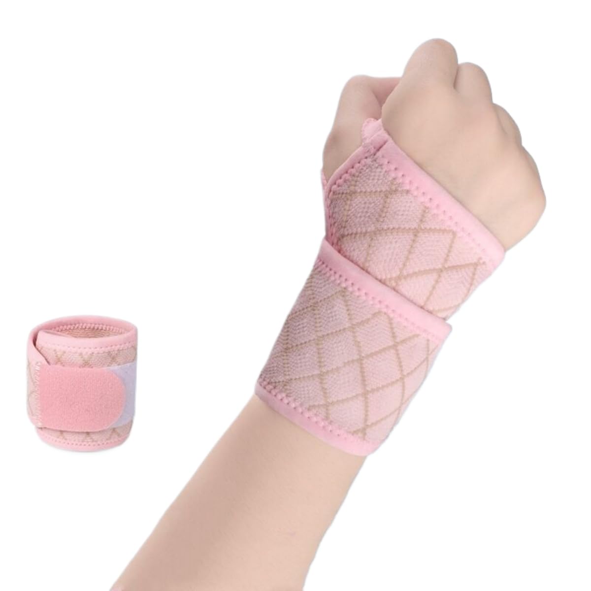 【送料無料】【Wdlife】手首 サポーター 柔軟ニット安定サポート全包囲 ワイドタイプ 関節圧力調節 親..