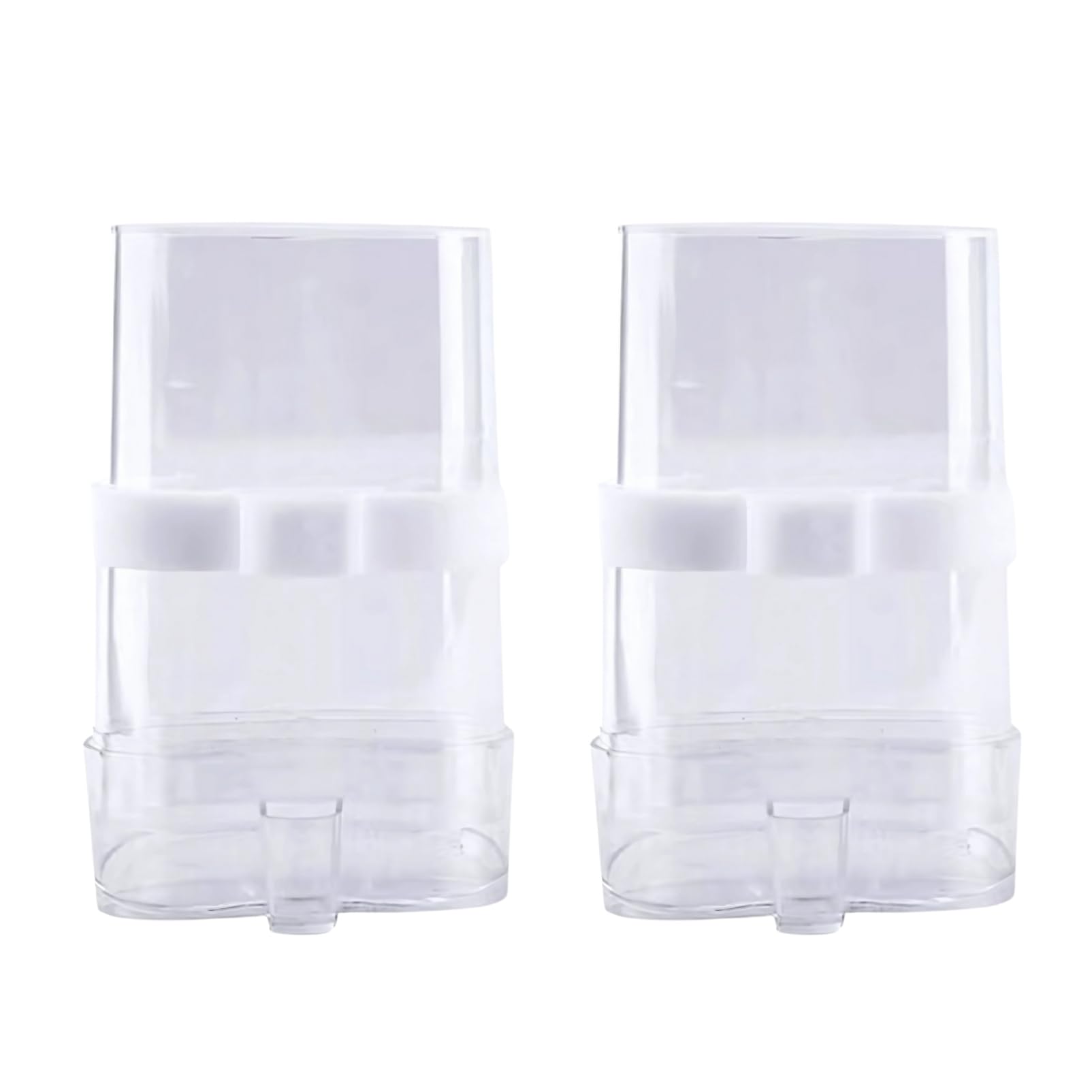 【送料無料】COZENTA 鳥 給餌器 給水器 自動 インコ 餌入れ 水入れ 外付け プラスチック製 2個セット