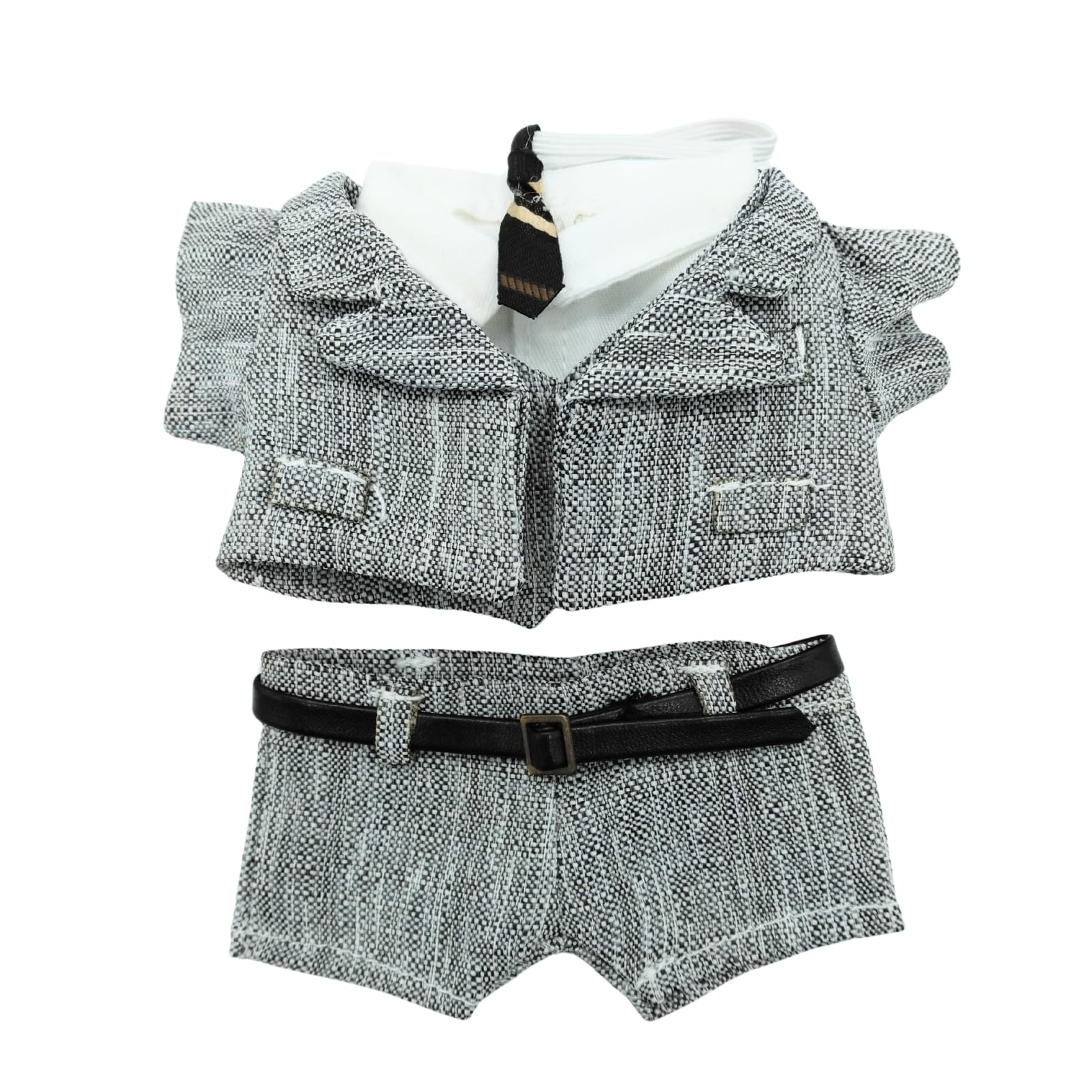 【送料無料】COZENTA 人形 ぬいぐるみ 服 ぬい服 シャツ ズボン ベルト スーツ ベスト ネクタイ セット..