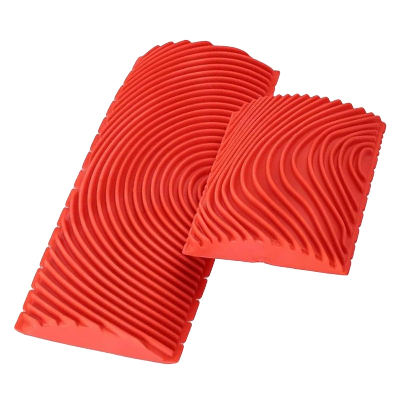 【送料無料】BLOOPIC 塗装 木目 木目塗装 2点セット パターンローラー 塗装ツール ゴムパッ ...