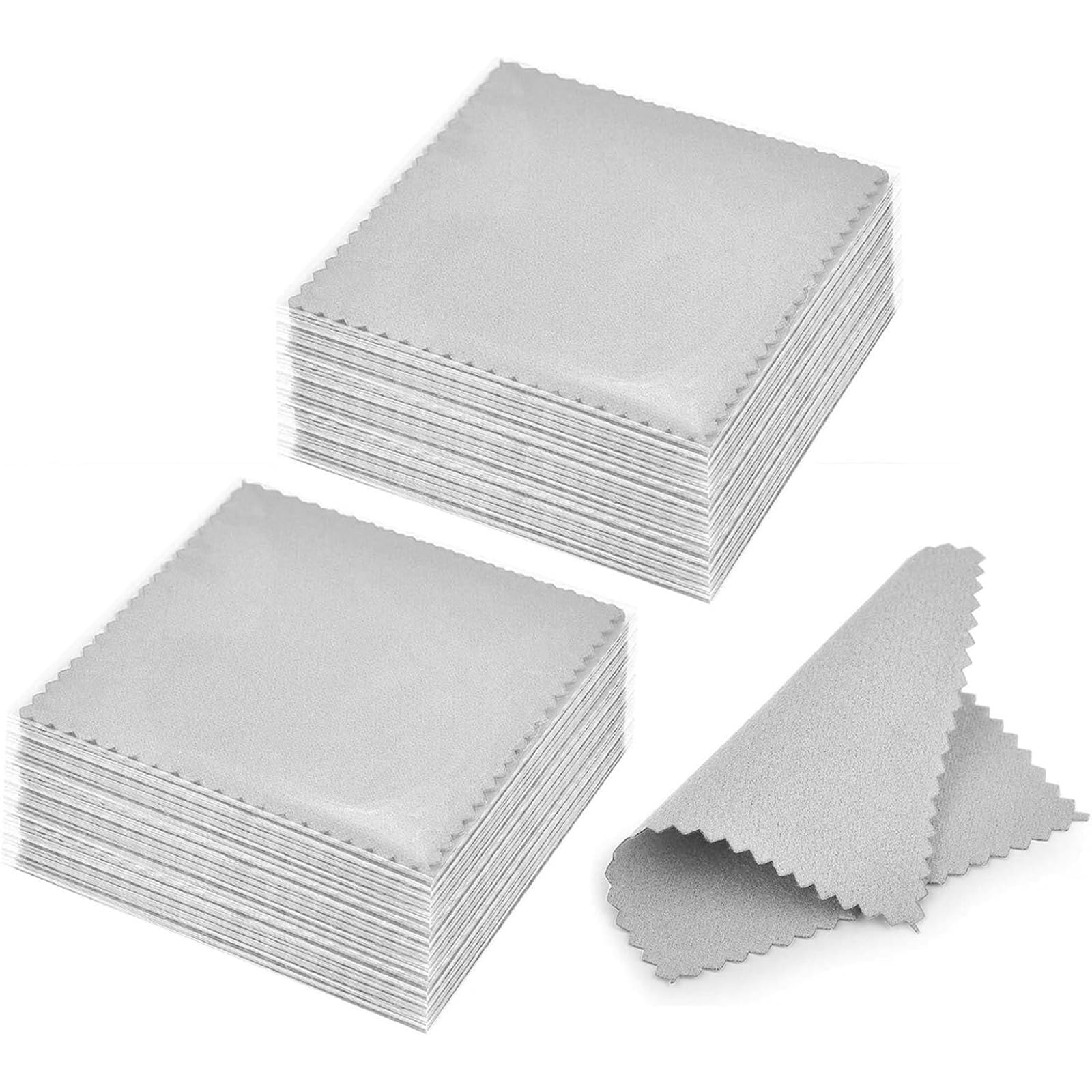 【送料無料】BLOOPIC 銀みがき アクセサリー クロス シルバークロス 8cm x 8cm (25枚) シルバー磨き 個..