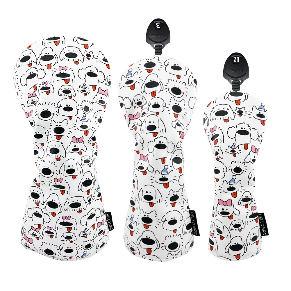 【送料無料】ゴルフヘッドカバー ドライバー DR 用 ウッド FW 用 ユーティリ ティ UT用カバ ...