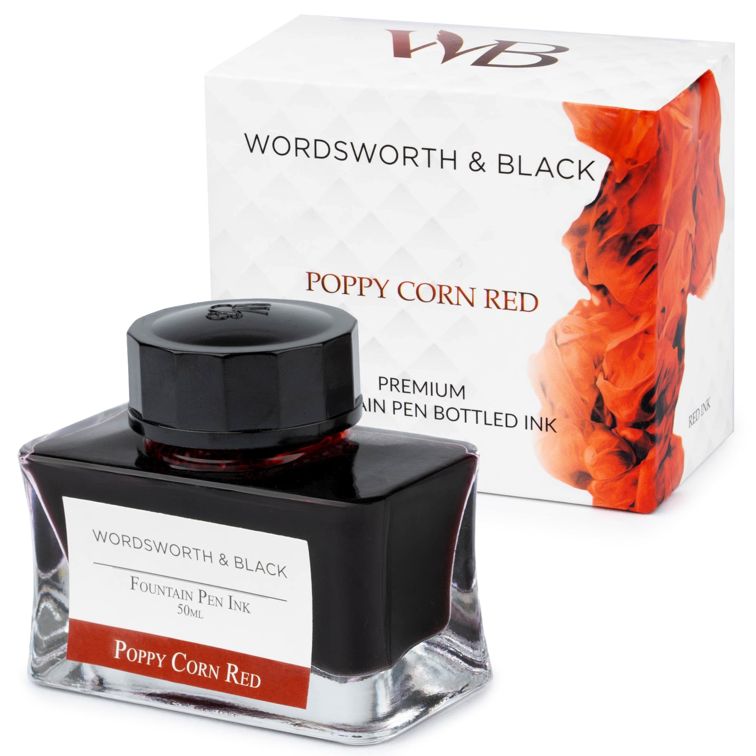 【送料無料】Wordsworth & Black 万年筆用インクボトル（50ml）プレミアムラグジュアリーエディション..