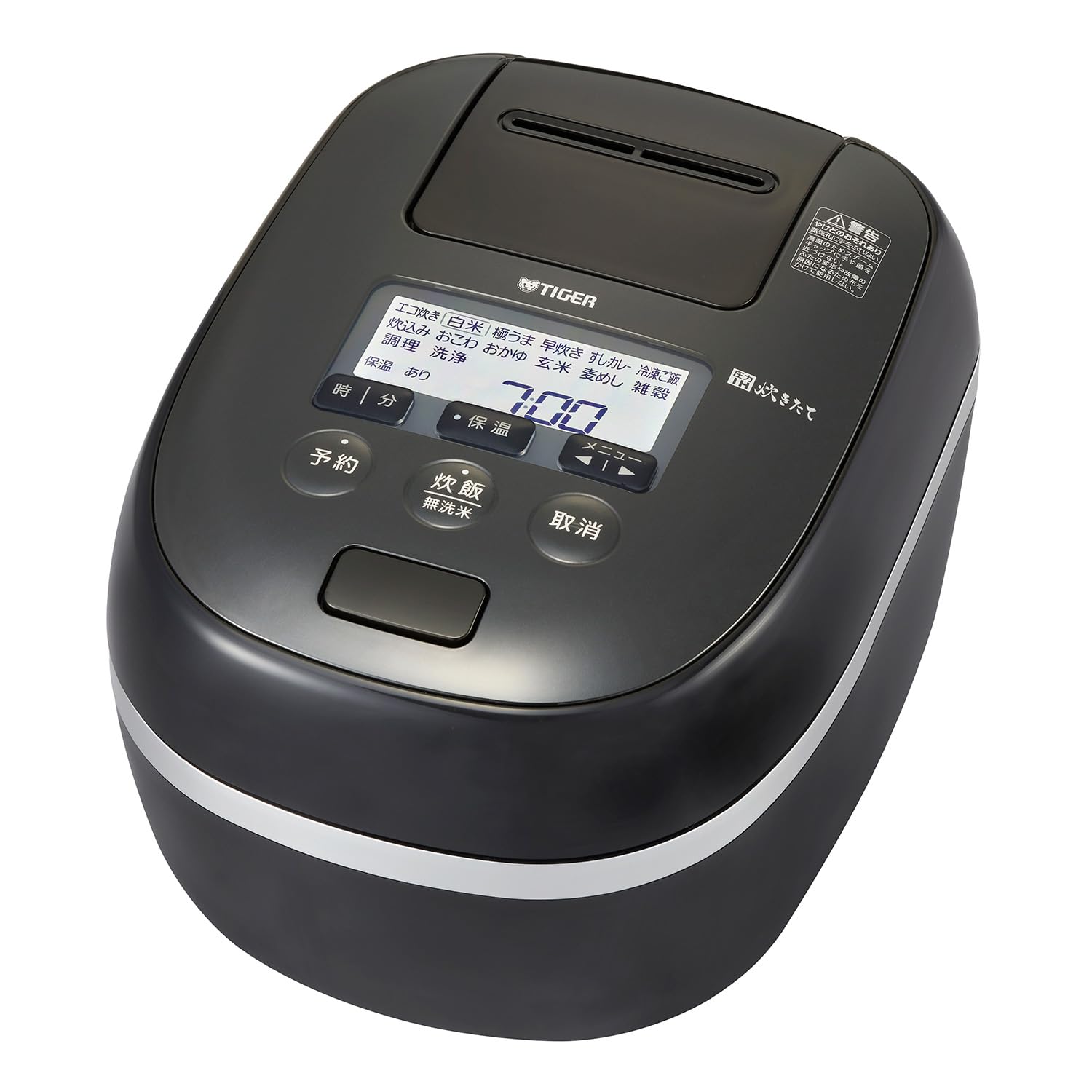 【送料無料】【WEB限定】タイガー魔法瓶(TIGER) 炊飯器 3.5合 圧力IH ご泡火炊き 日本製 24時間保温 土鍋かまどコート釜 ブラック JPD-G06NK