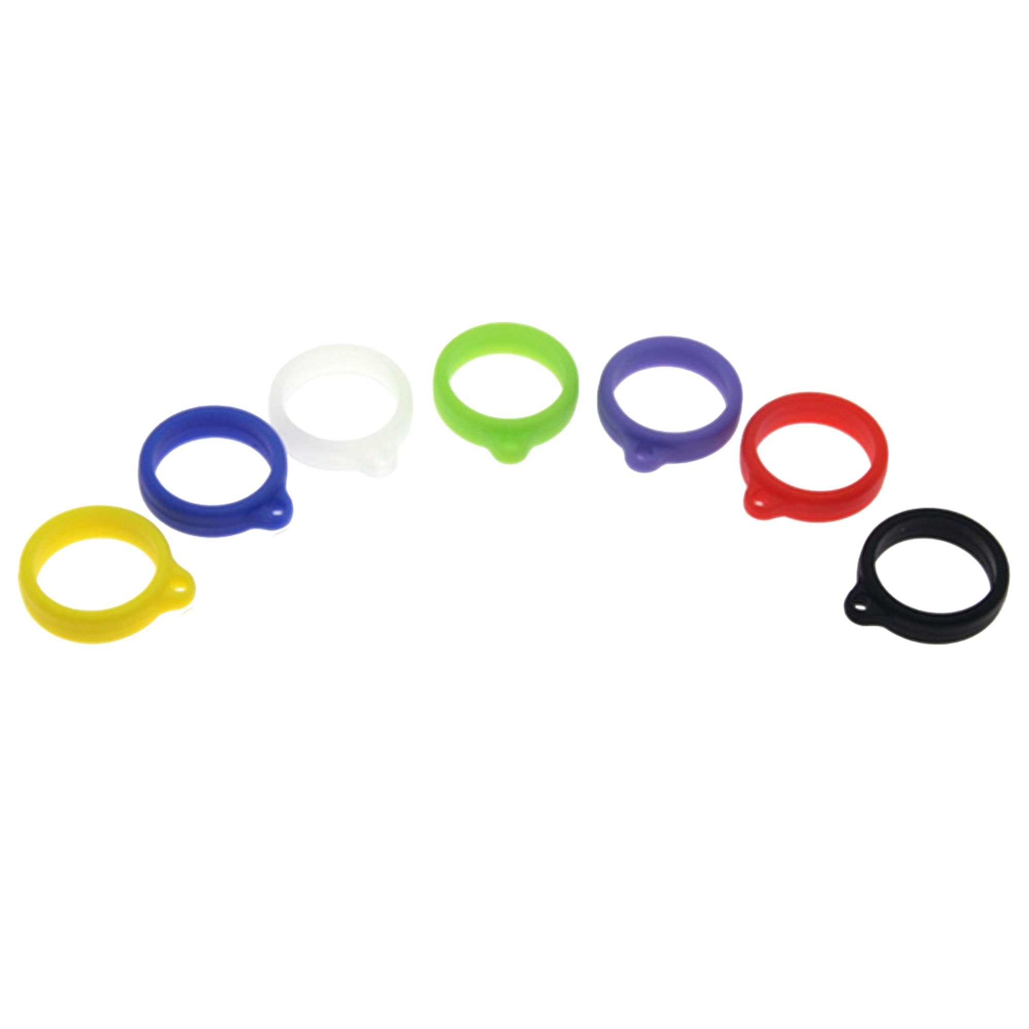 【送料無料】BLOOPIC アンブレラマーカー シリコンリング 7個セット 傘 目印 盗難防止 グッズ カラフル..