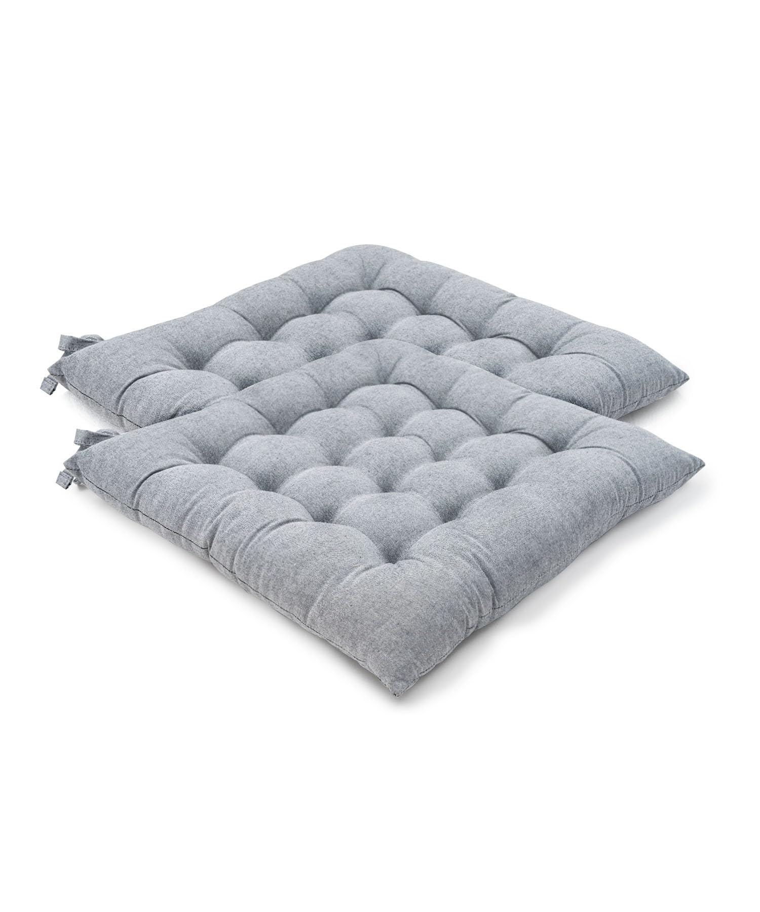 【送料無料】【 限定】RECYCO クッション 座布団 椅子 紐付き 厚め6cm お尻が痛くならない 体圧分散 ふ..