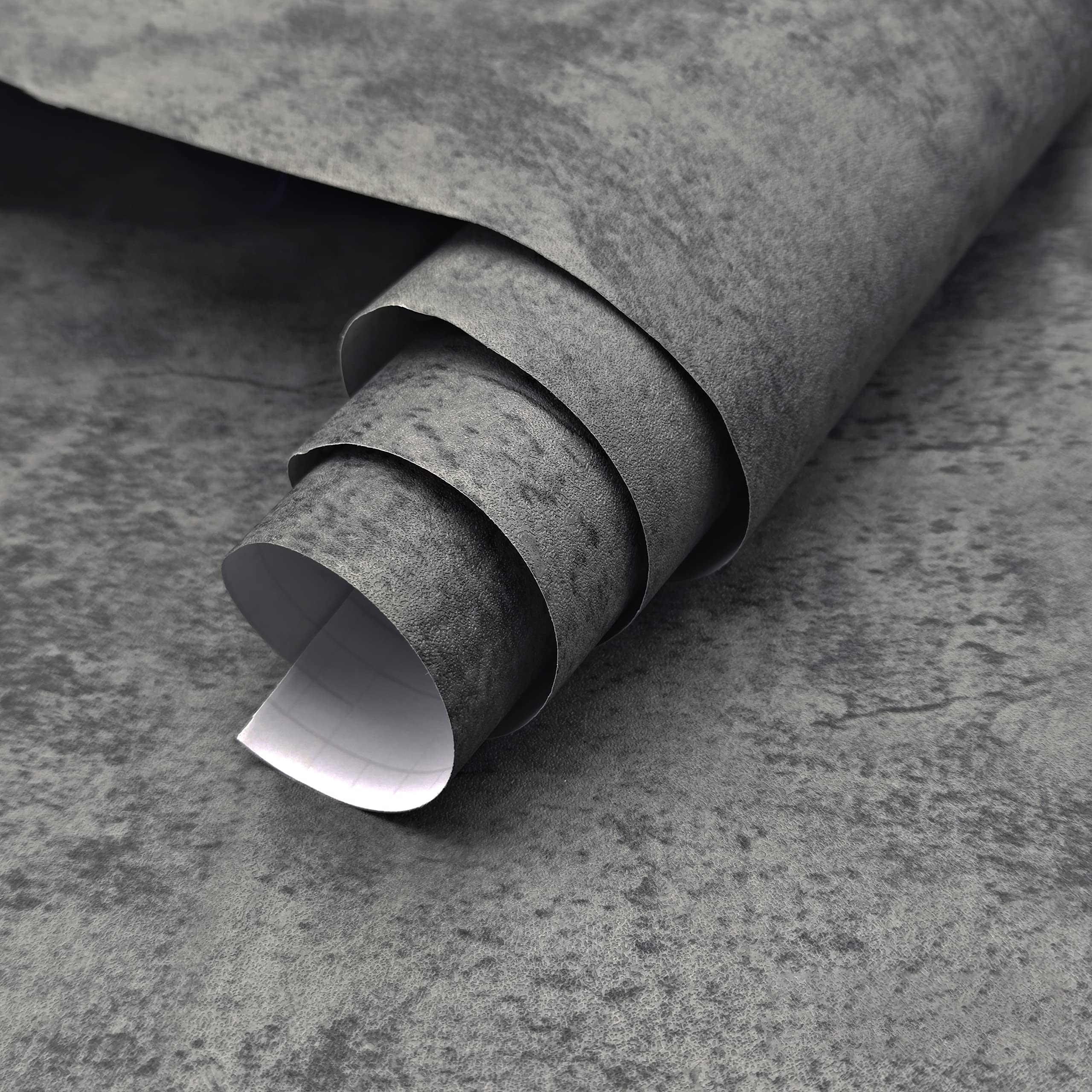 【送料無料】Boobest 幅80cm×長さ400cm コンクリート 壁紙 グレー リメイクシート キッチン 防水 カッティングシート コンクリート 家具リメイクシート 壁紙 剥がせる ドア用リメイクシート リフォームシート DIY 壁紙シール 厚手 玄関 浴室 天井 クローゼット トイレ