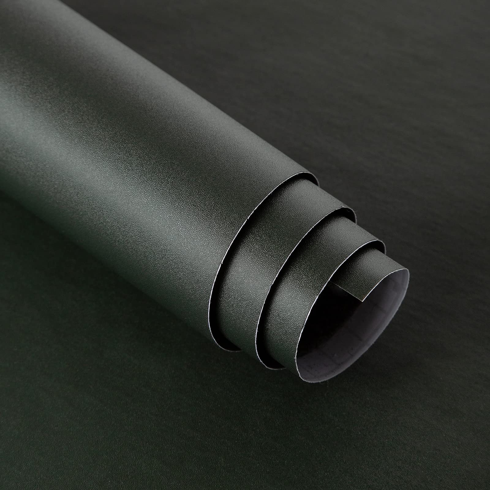 【送料無料】Boobest ダークグリーン 壁紙シール つや消し リメイクシート 防水 壁紙 シート 幅40cm×長さ3m 壁紙 おしゃれ 防水 耐熱 防汚 防油 厚手 はがせる壁紙シート 部屋 お風呂 玄関 トイレ壁紙 浴室用 襖 家具リメイクシート ダイノックシート