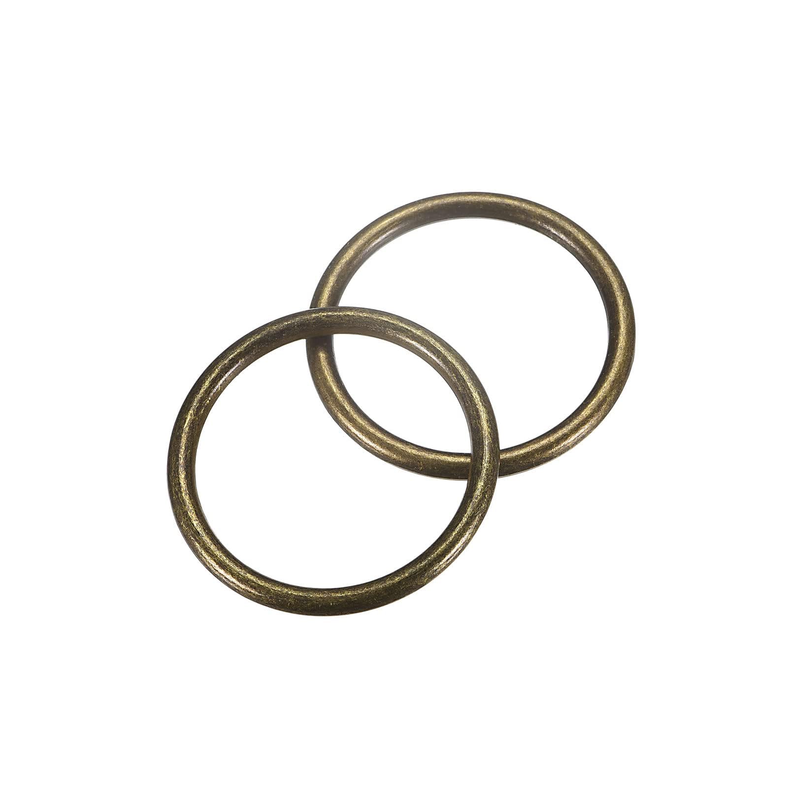 【送料無料】Edinstry Oバックル Oリング 5個 亜鉛合金リング シームレスリング 飾りリング Oリング ア..