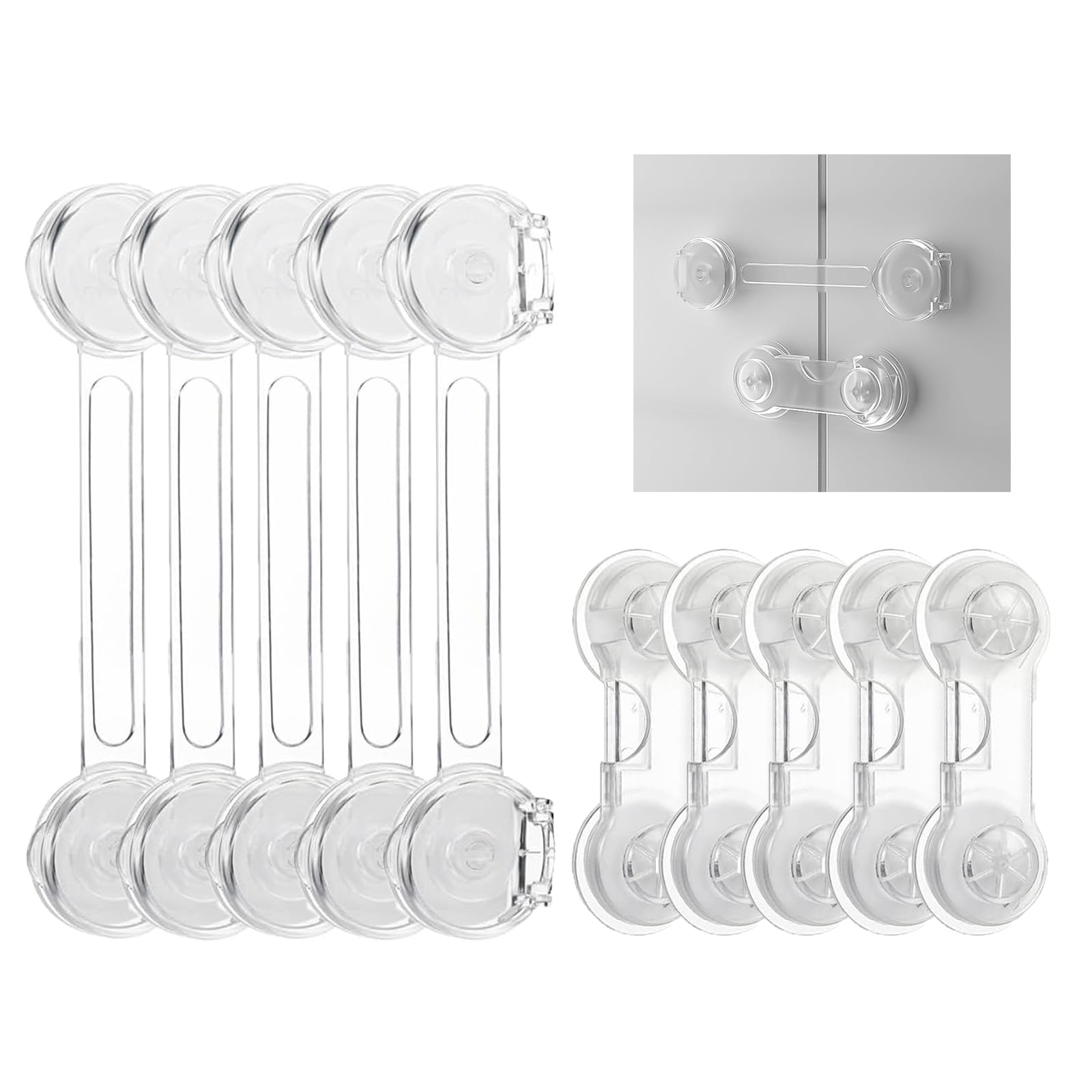 【送料無料】Senteria【10本セット】チャイルドロック ベビーガード 引出しロック ドアロック ...