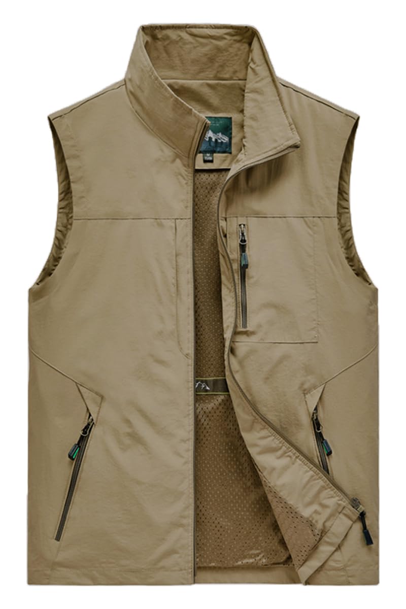 【送料無料】[Rortyno] アウトドア ベスト メンズ 夏 フィッシングベスト 多機能 メッシュ ...