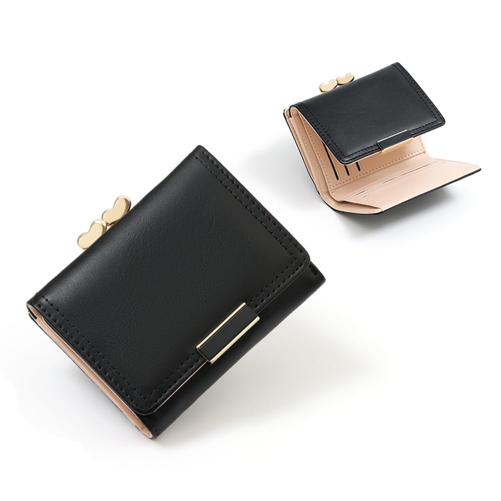 【送料無料】[Semo1mus] 財布 レディース コンパクト がま口 三つ折り財布 ミニ財布 使いやすい カード..