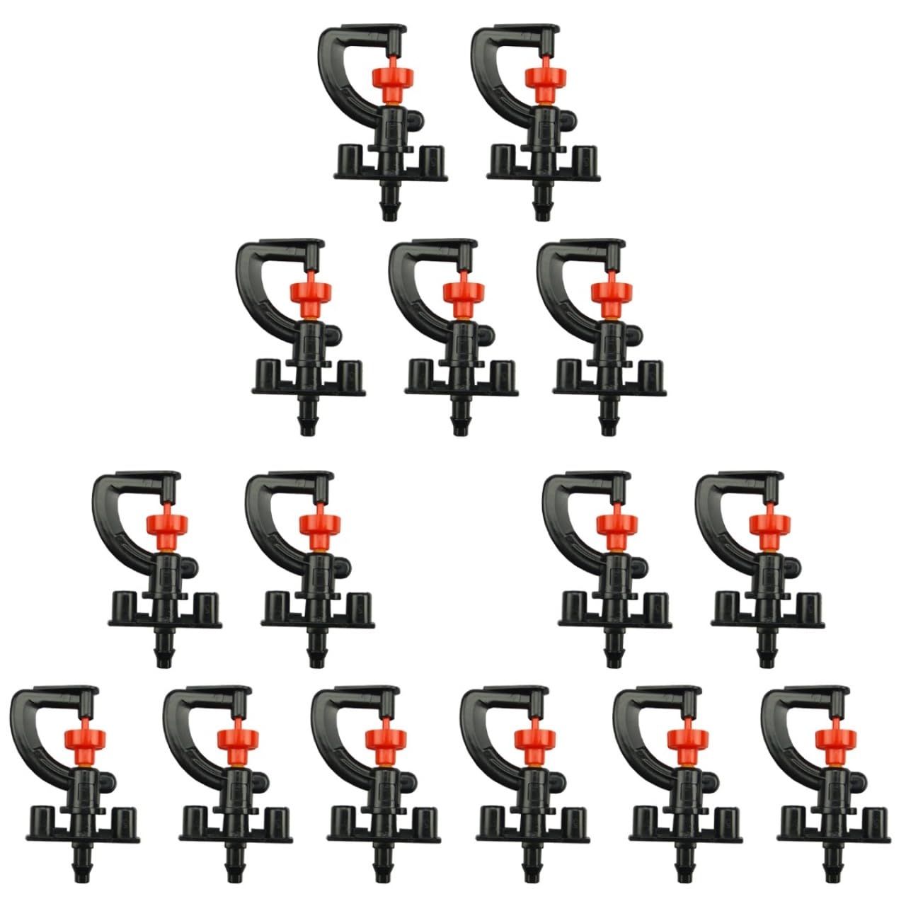 【送料無料】Toddmomy Gタイプ マイクロノズル 植物散水スプリンクラー 吊り下げ 灌漑スプリンクラーヘ..