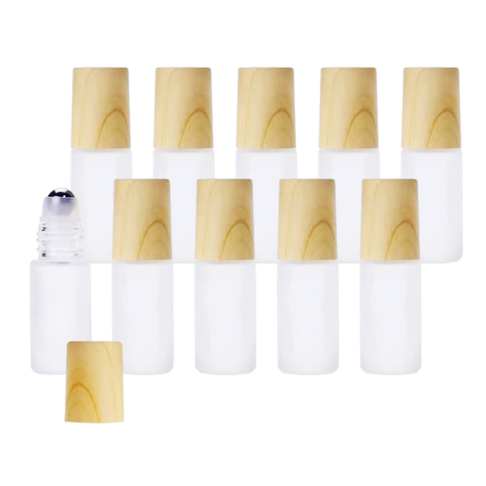 【送料無料】Copeflap ロールオンボトル 5ml ガラス ロールオン ローラーボトル (10本)