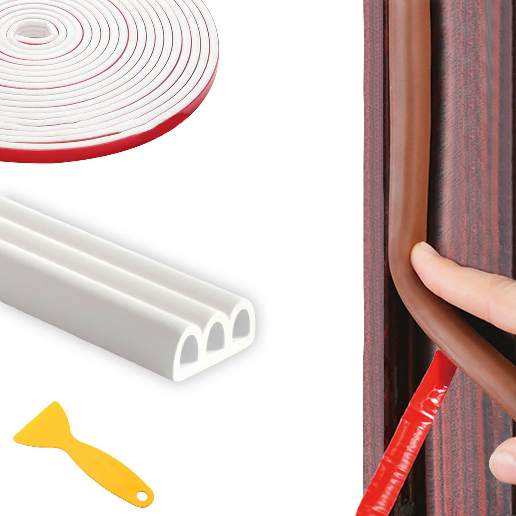 【送料無料】YUNHE 隙間テープ 高密度シリコーンゴム素材 隙間パッキン 防音テープ ゴムパッキン ...