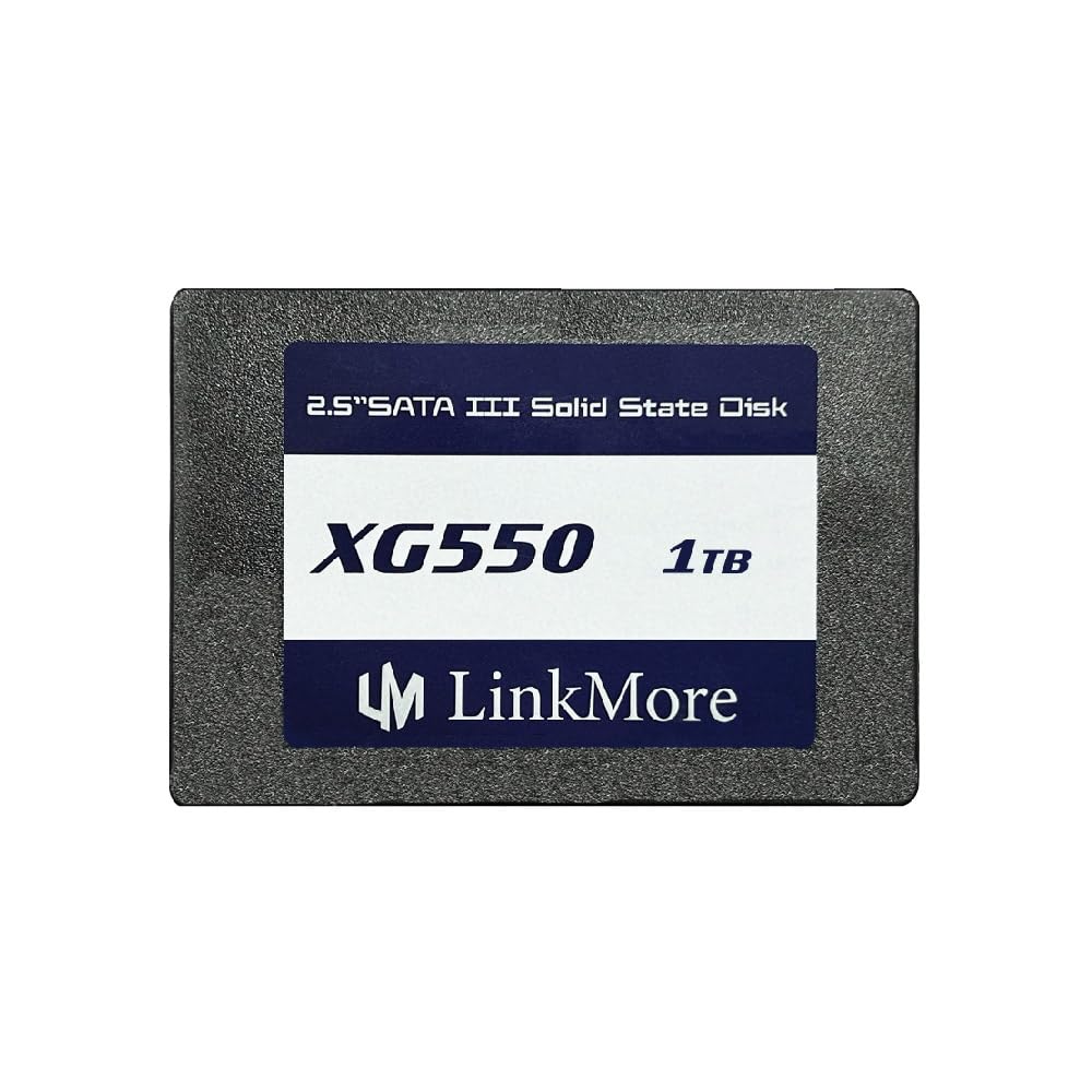 【送料無料】LinkMore XG550 1TB 2.5インチ 内蔵SSD SATAIII 6Gb/s (読込最大540MB/s)