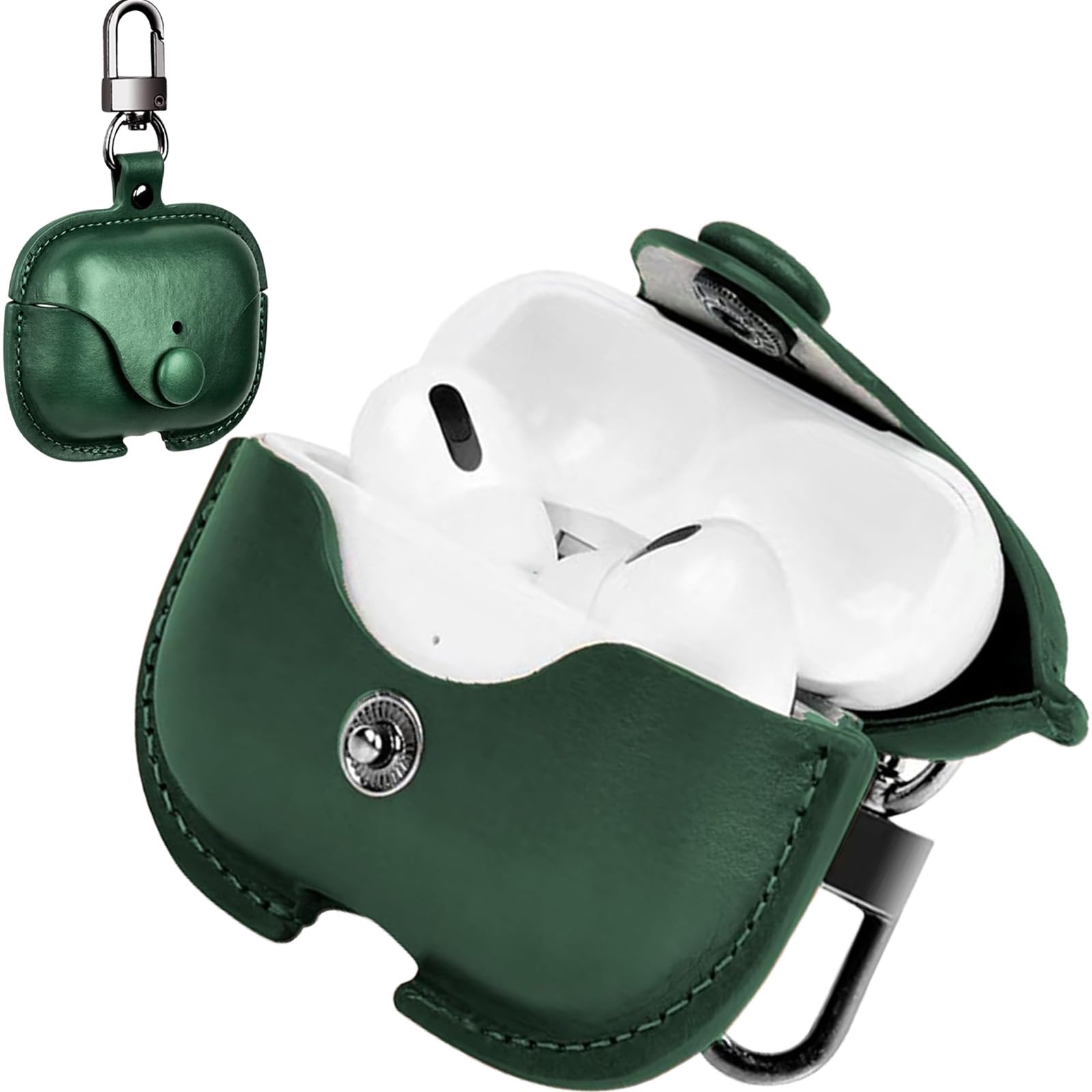 【送料無料】CIOODDW Airpods Pro2 ケース対応 airpods pro 第一世代/第二世代 高級本革 PUレザー カバ..