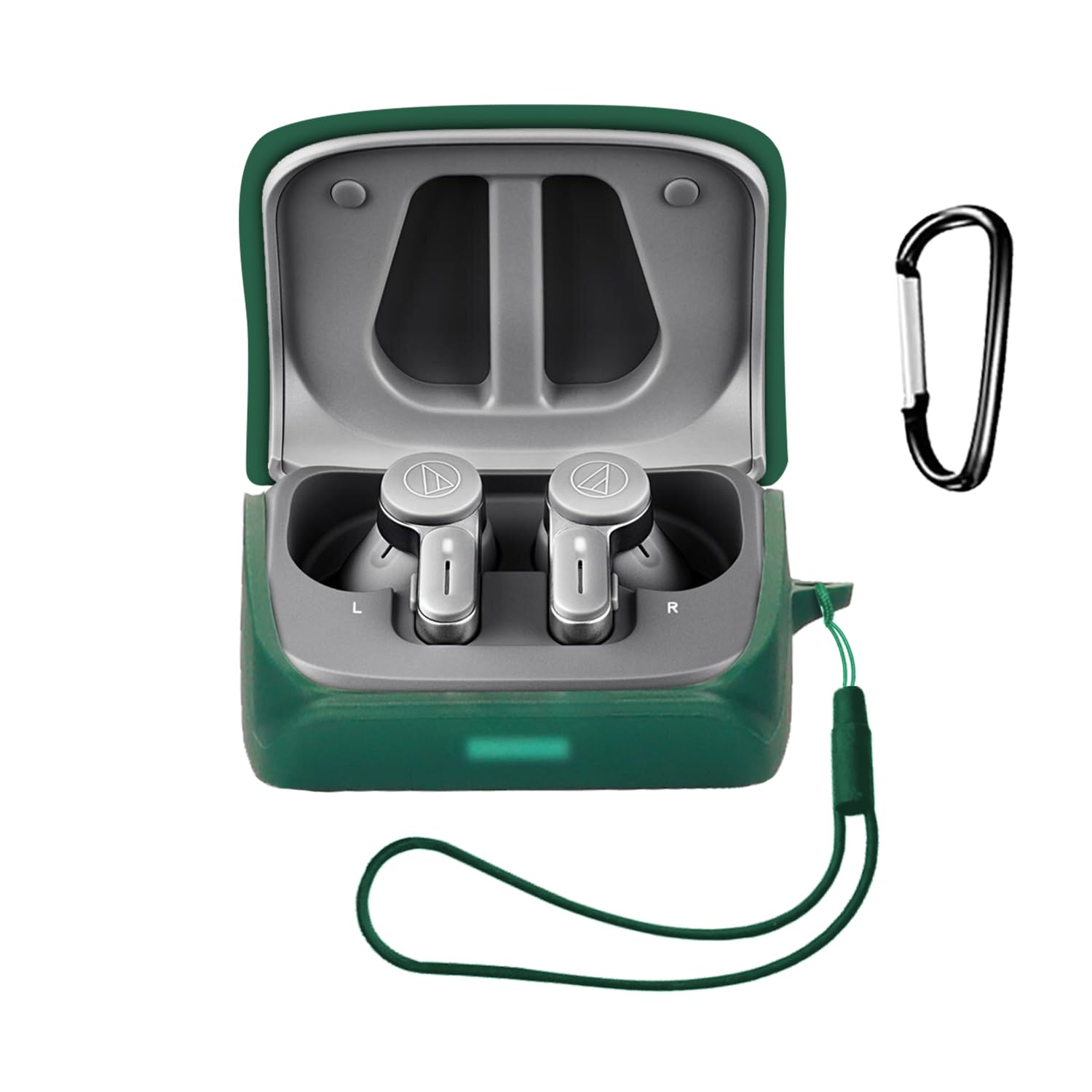 【送料無料】For オーディオテクニカ ATH-TWX7 ワイヤレスイヤホン 対応 ケース 保護ケース ヘッドホン..