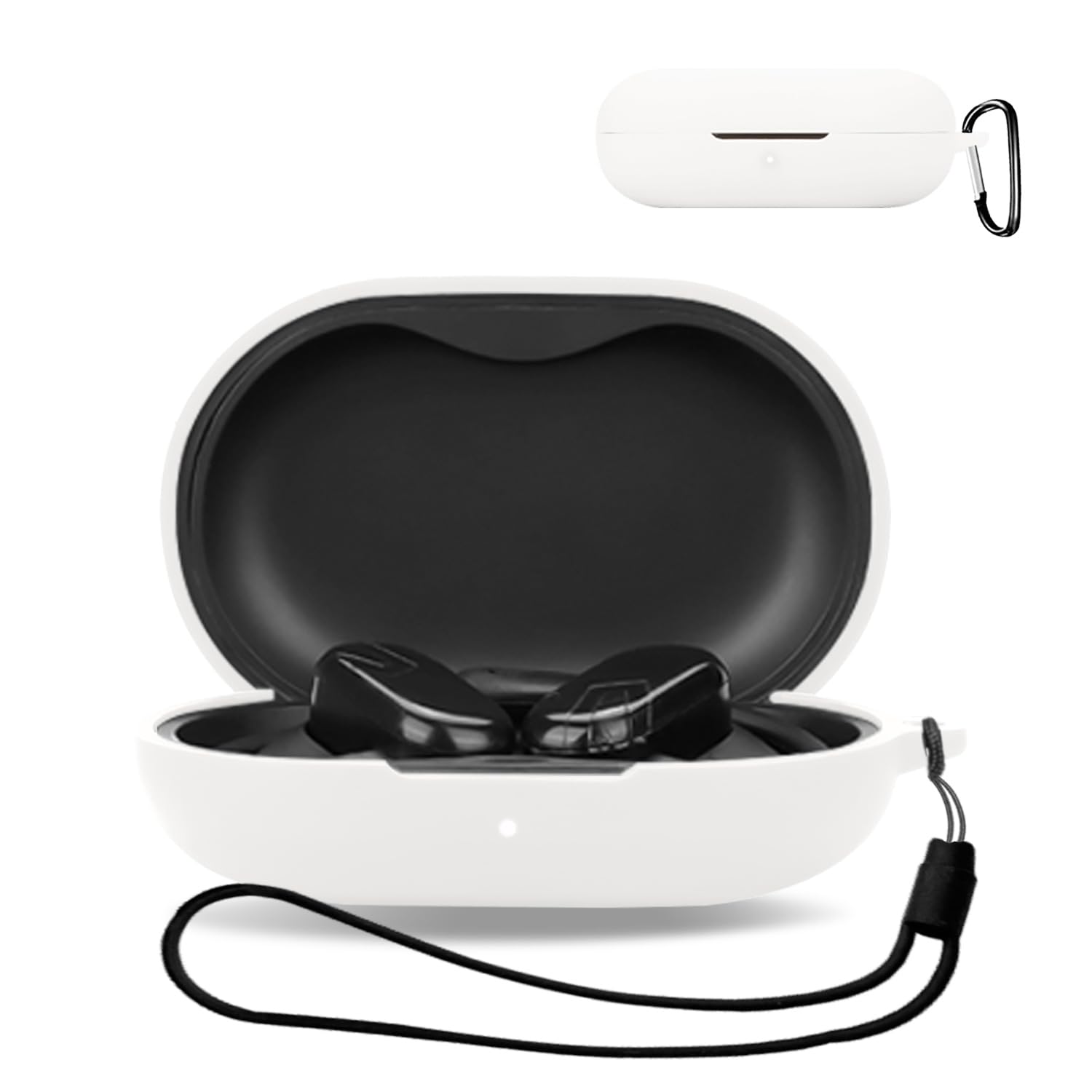 【送料無料】For SOUNDPEATS Breezy 用 ケース カバー 【KONXISA】ワイヤレスイヤホン ケース シリコン..