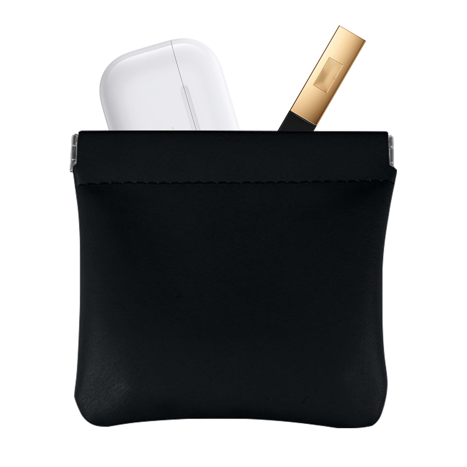 【送料無料】KONXISA イヤホンケース イヤホンポーチ コスメティック バッグ ジュエリーケース 携帯用 ヌバックソフトレザー 収納保護ケース 撥水加工 防水 防塵 部ベルベット ICカード USBフラッシュメモリー 現金 コイン アクセサリー イヤホン 収納 ケース ミニポー