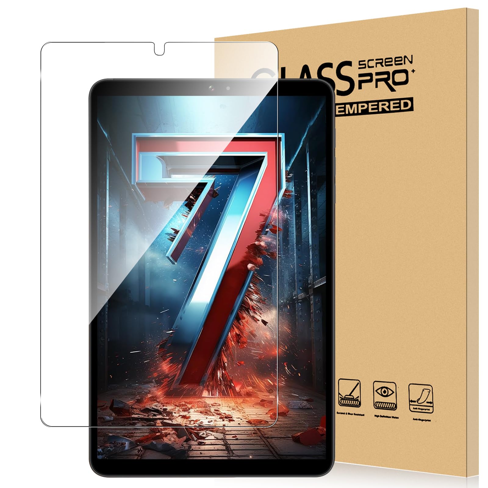 【送料無料】For Alphawolf APad1/APad2/Headwolf FPad7/FPad6/FPad7 Pro フィルム 強化ガラス 高透過..