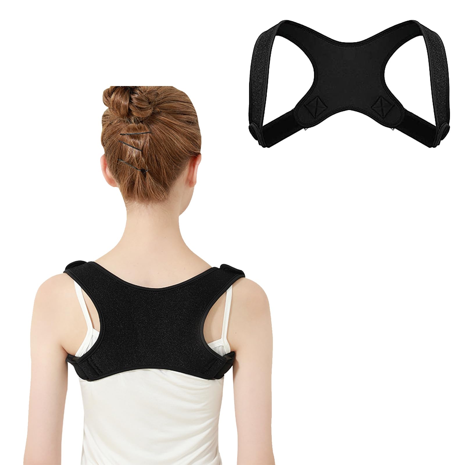 【送料無料】DFsucces 姿勢ベルト 姿勢サポーター 猫背補正ベルト 背筋 背中サポート 姿勢補正 通気性 ..