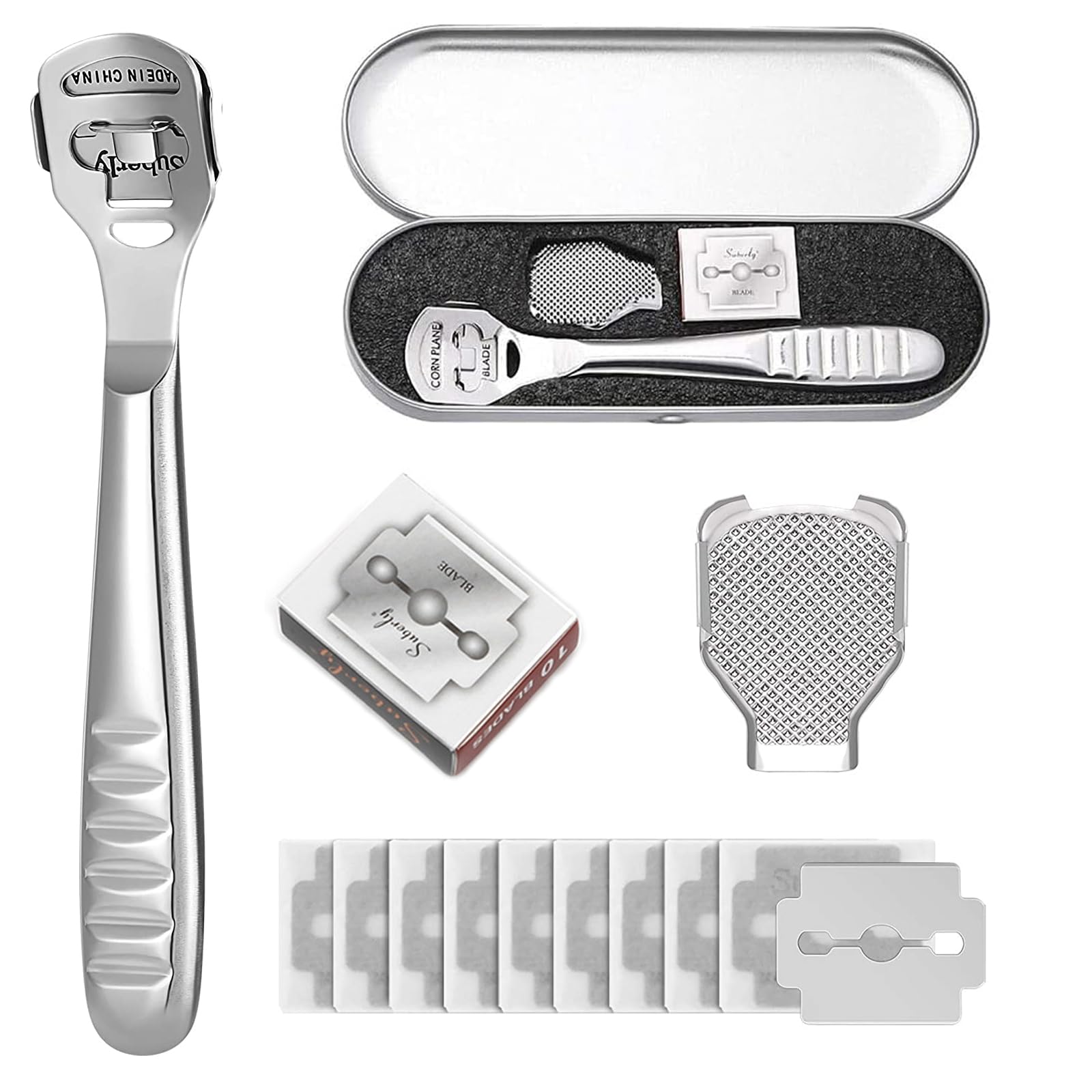 【送料無料】DFsucces 角質削り 魚の目 除去 角質削り 角質ケア 足底の汚れを取り除き 魚の目カッター ..