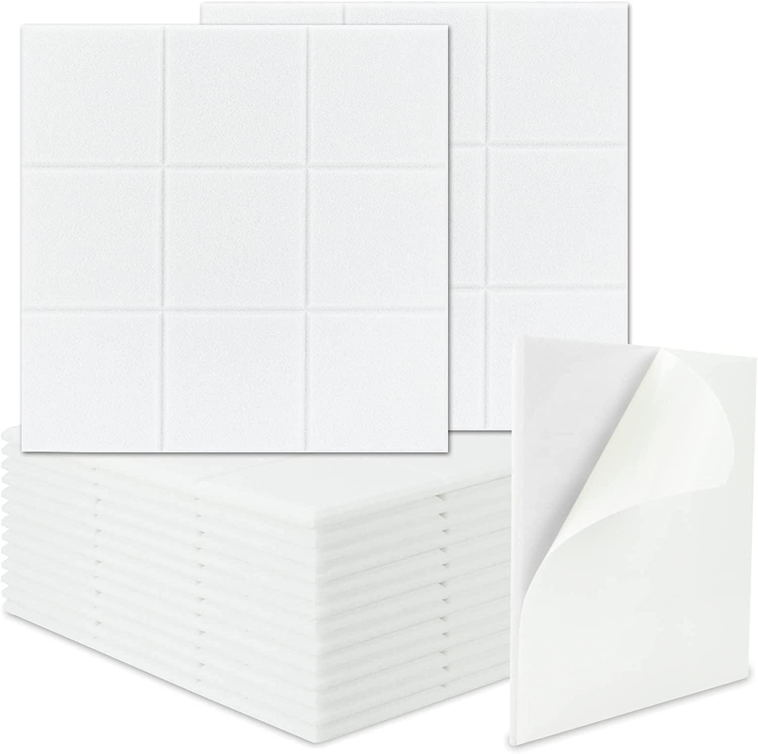 【送料無料】YOUTALLY 16枚セット 吸音材 壁 吸音ボード 防音材 (縦30cm×横30cm ...