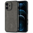 【送料無料】JOOBOY iPhone 16 Plus 用 ケース 耐衝撃 薄型 コンパクト メンズ PC素材 + 背面 高級なPUレザー ハードカバー マット...