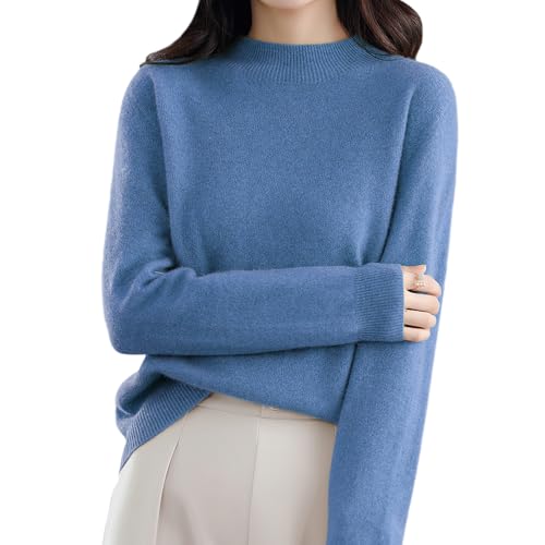 【送料無料】[PALAME] ニット トップス レディース 秋冬 ニュールック・3サイズ展開・ハイネック・カシ..