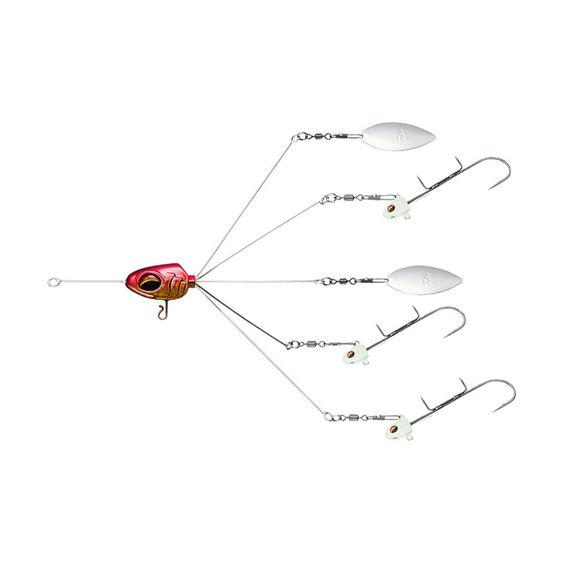 【送料無料】ダイワ(DAIWA) タチウオ タチバマ SS 100-5本 ケイムラ赤金 ルアー