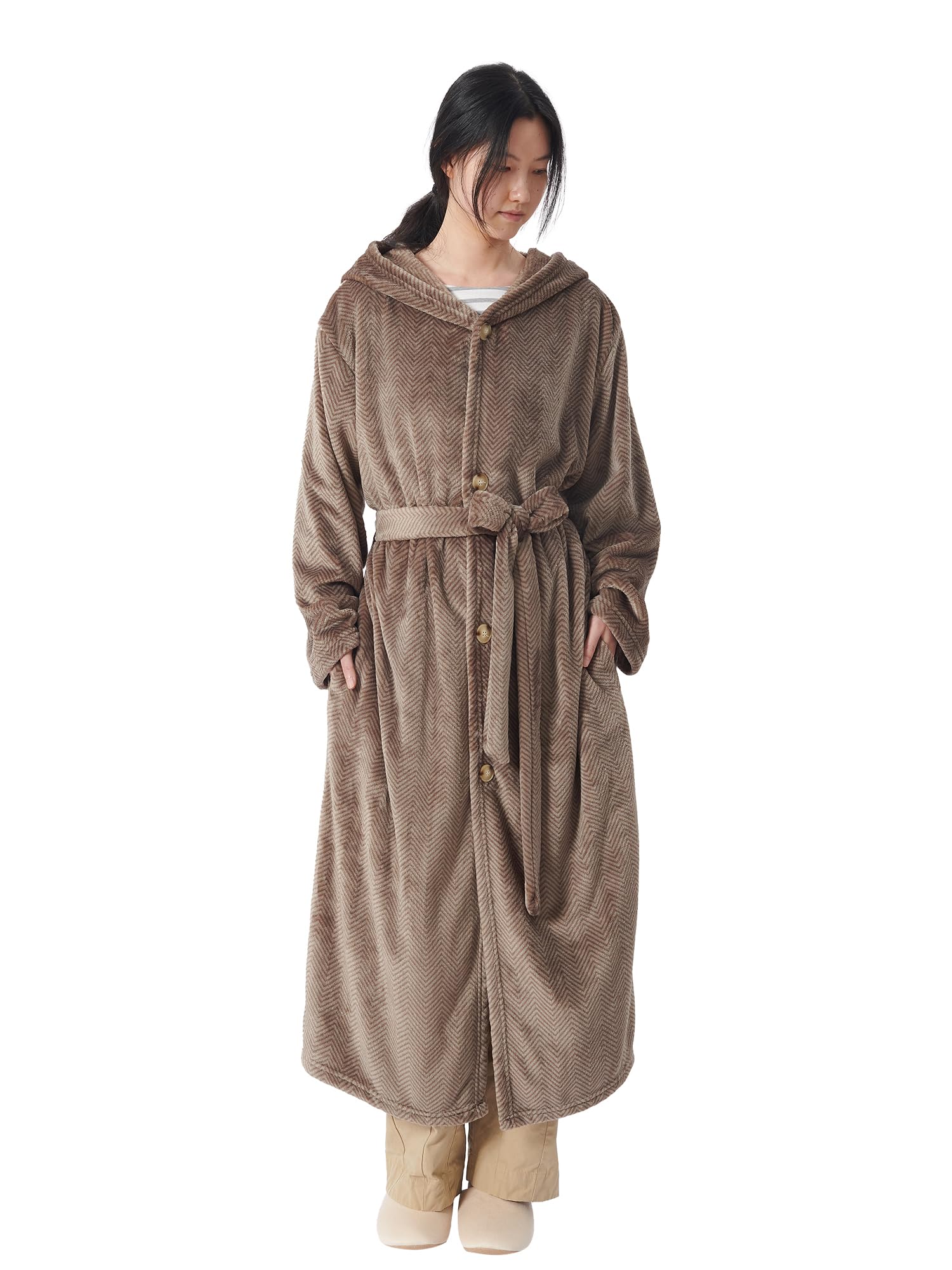 【送料無料】ATOKAZO 着る毛布 ルームウェア Sサイズ 男女兼用 あったか 着るブランケット 部屋着 パジ..