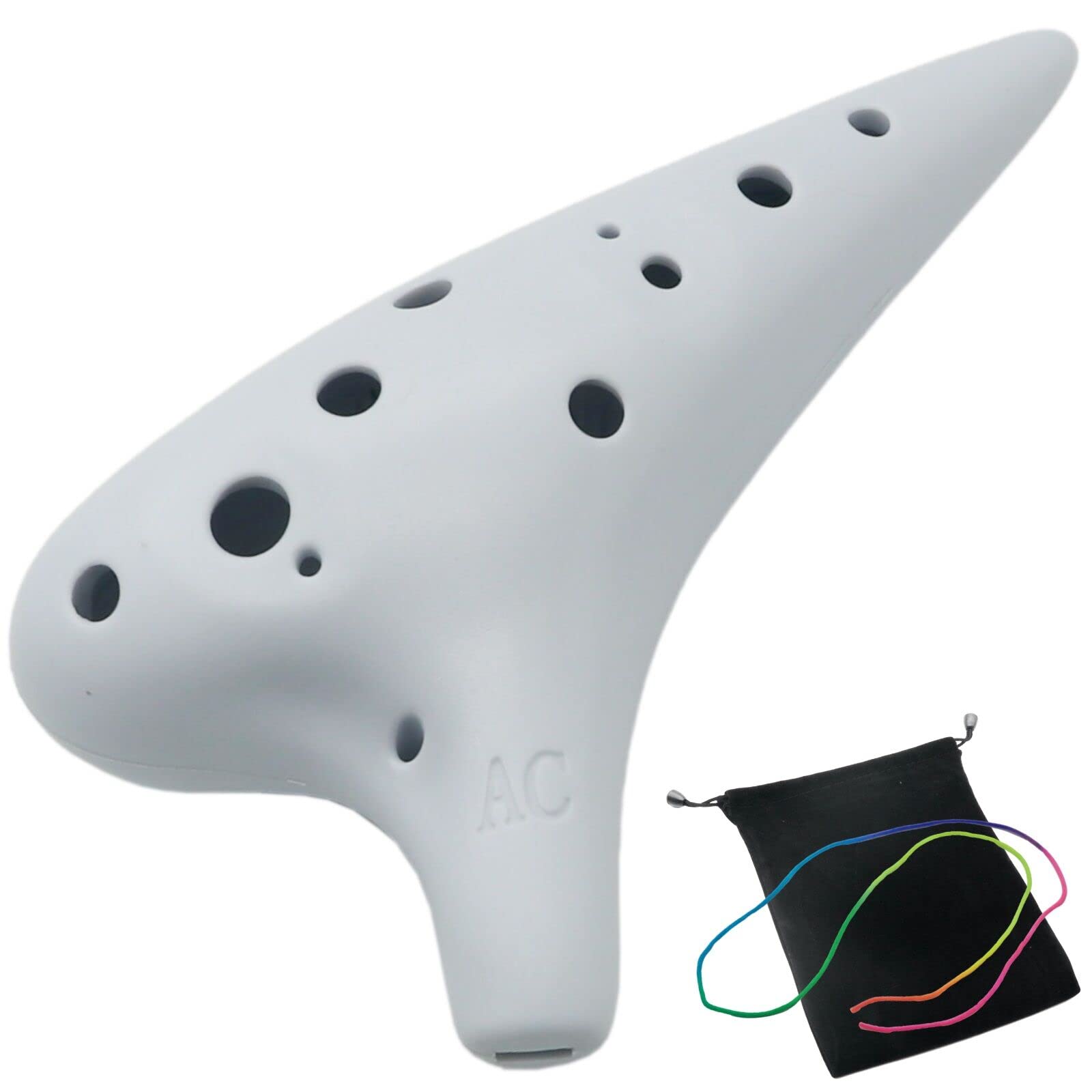 【送料無料】Aestivate Plastic Ocarina オカリナ 楽器 12穴 アルトC調  ...