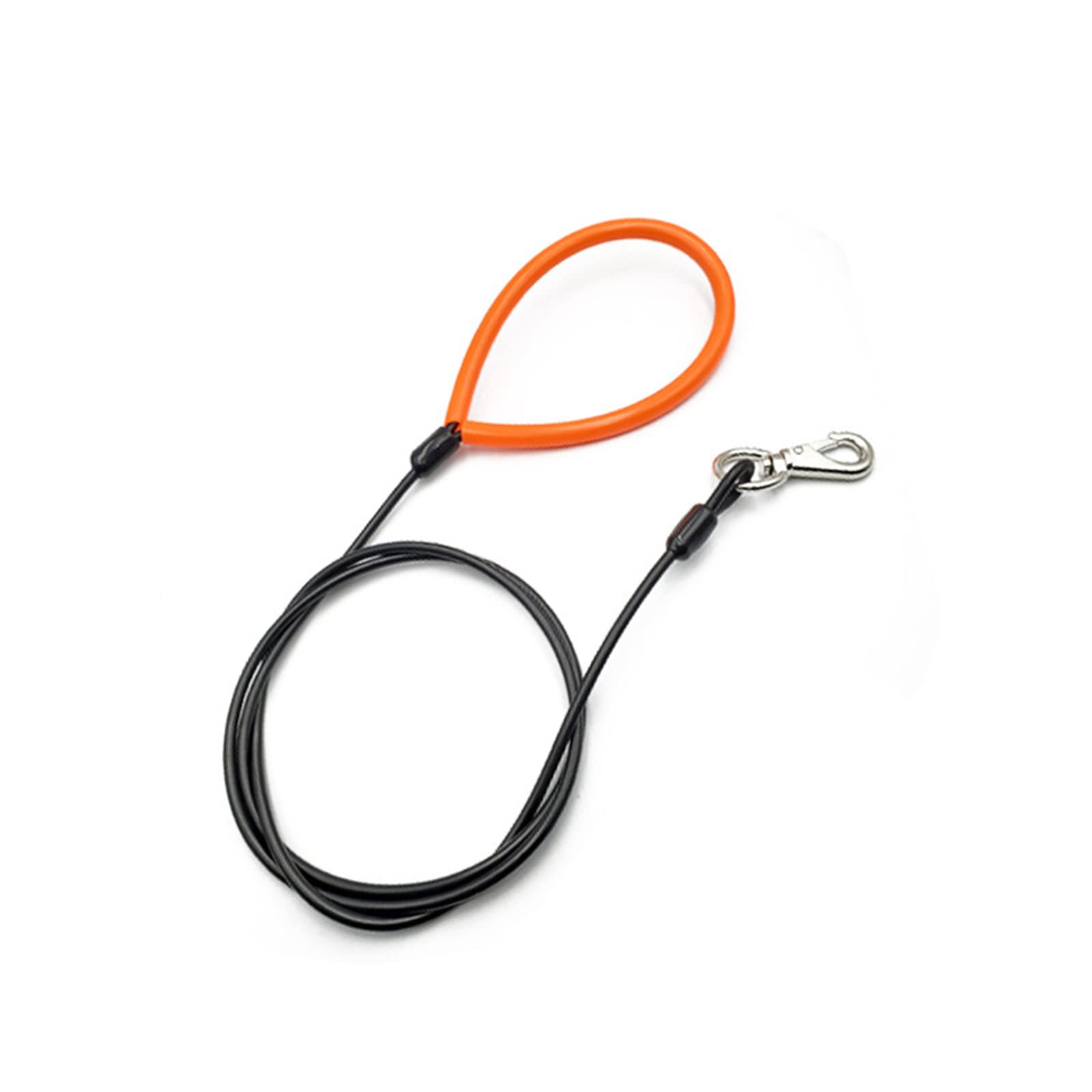 【送料無料】ドッグ スリップリード 反射ロープリード ワイヤードッグリーシュ 引っ張り防止リード 噛 ...