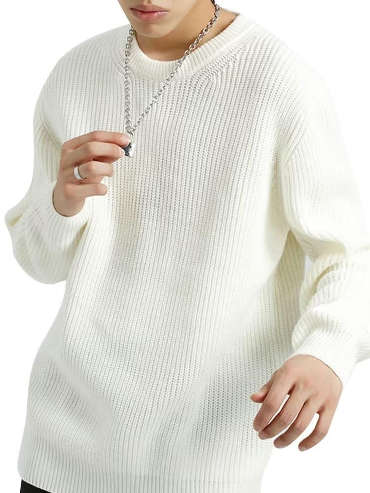 【送料無料】[WEEN CHARM] セーター メンズ ニットセーター クルーネックニット カットソー メンズ ニ..