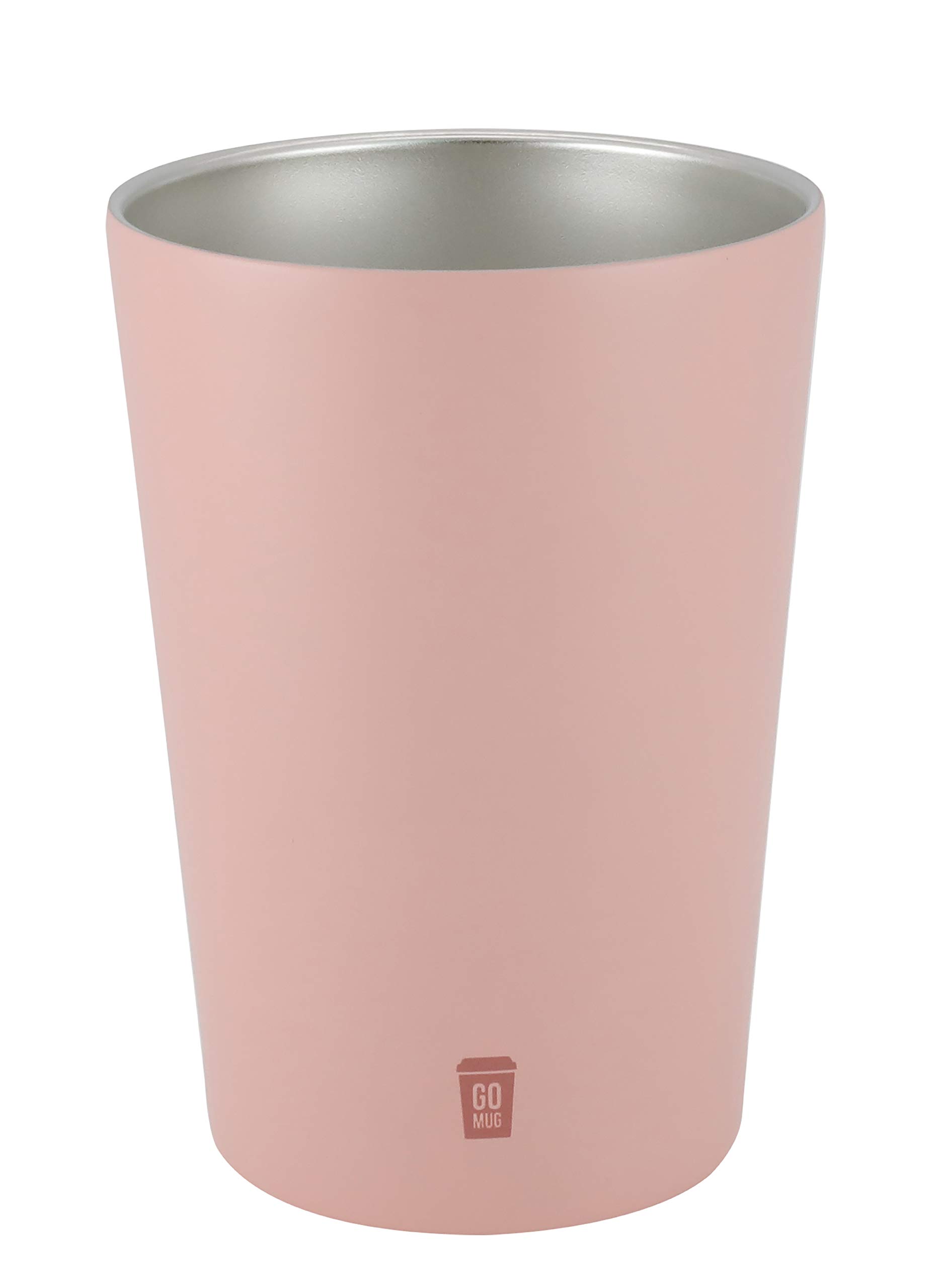 【送料無料】シービージャパン タンブラー ピンク 460ml Mサイズ コンビニ コーヒーカップ ステンレス 真空 断熱 GOMUG