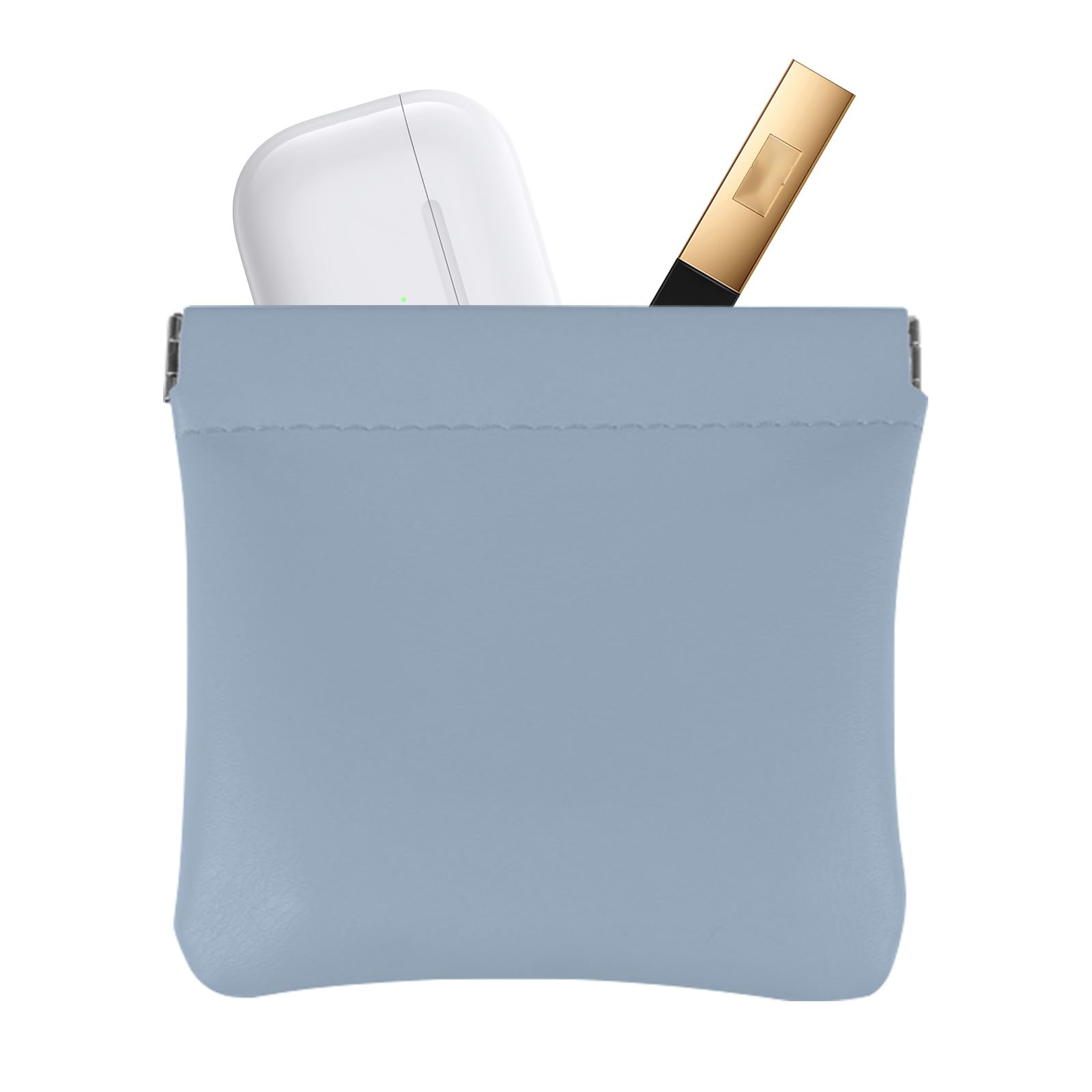 【送料無料】KONXISA イヤホンケース イヤホンポーチ コスメティック バッグ ジュエリーケース 携帯用 ヌバックソフトレザー 収納保護ケース 撥水加工 防水 防塵 部ベルベット ICカード USBフラッシュメモリー 現金 コイン アクセサリー イヤホン 収納 ケース ミニポー