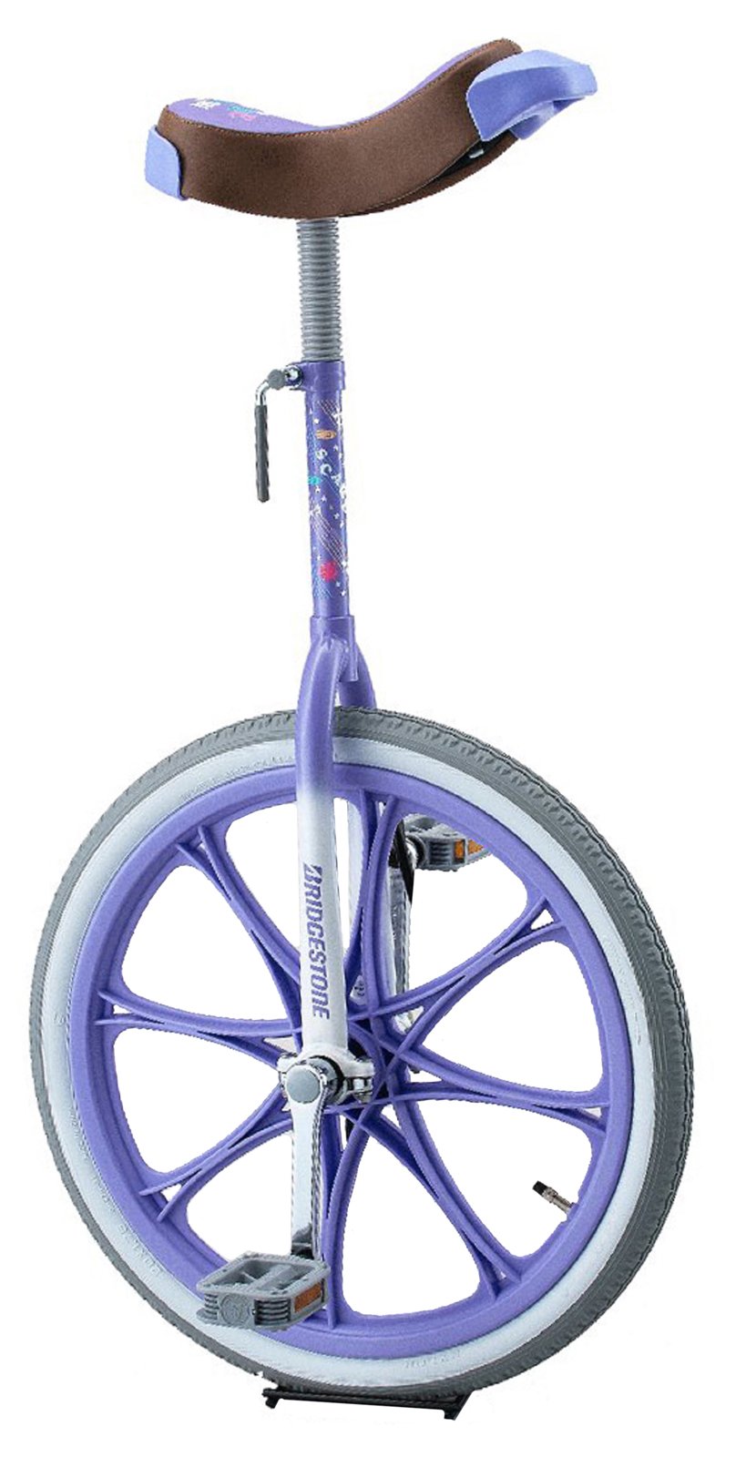 【送料無料】ブリヂストン(BRIDGESTONE) スケアクロウ 一輪車 小学生 子供 ラベンダー 20インチ スタンド付き ギフト SCW20 P1351 A...