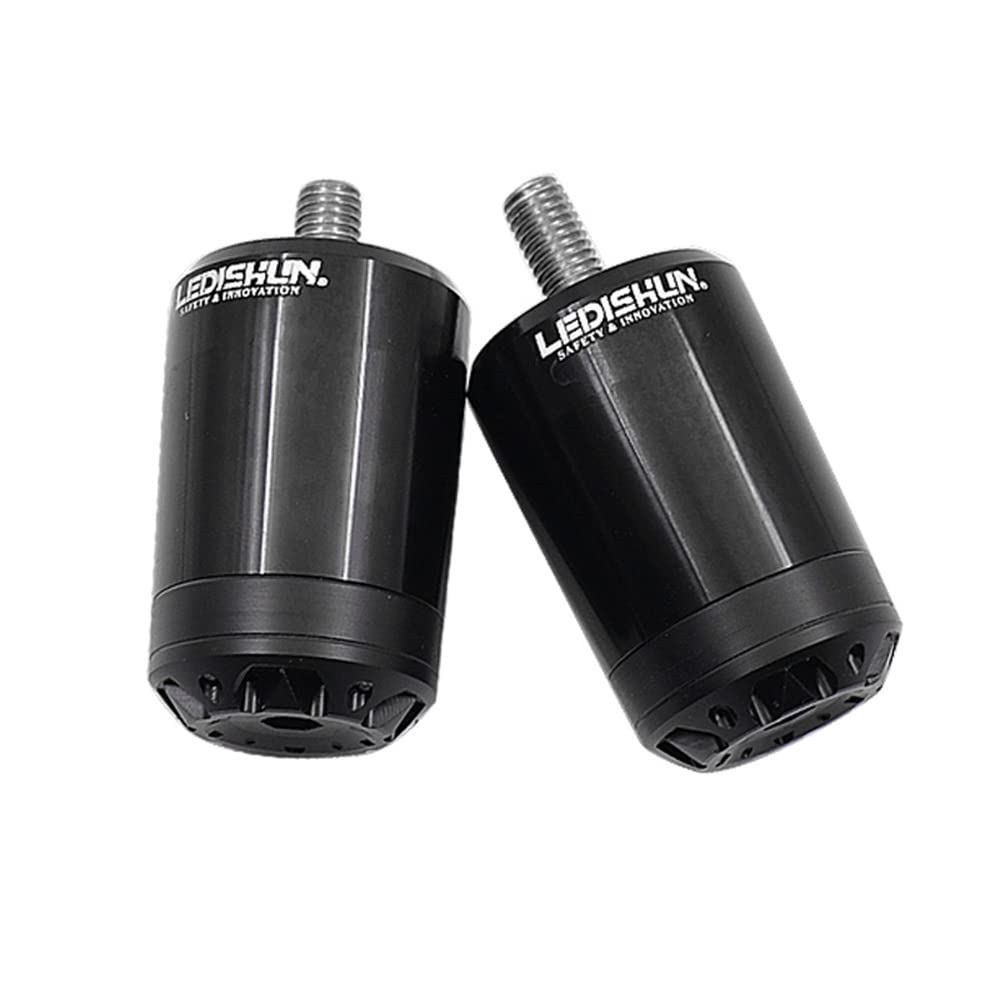 【送料無料】LEDISHUN ハンドルバーエンド に適合する カワサキ ニンジャ250 300 400 1000 ZX-6R ZX10R..